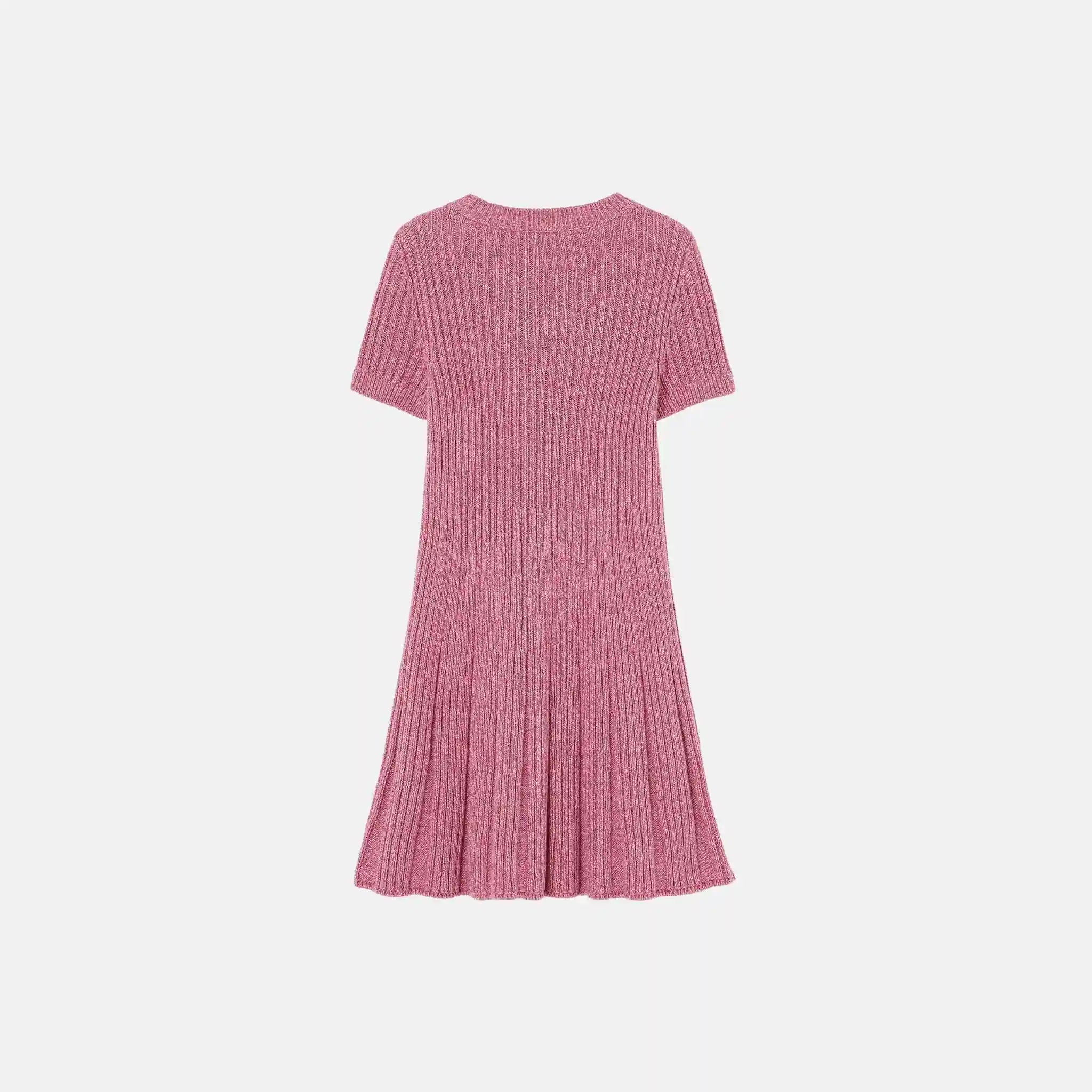 Loro Piana Kids Raindrop Dress in Cashmere and Cotton, Back