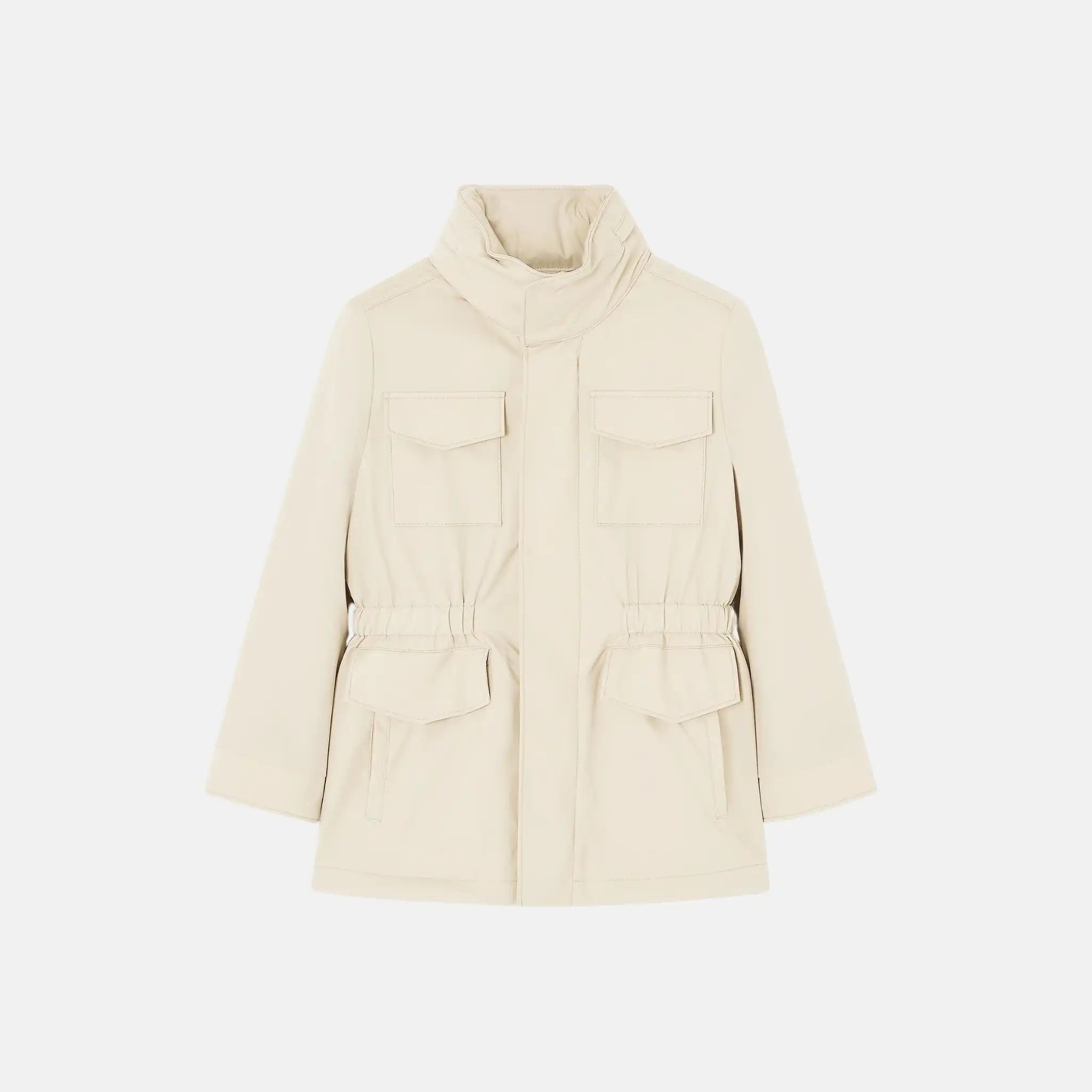 Loro Piana Kids Traveler Jacket Windmate Storm System, Nought, Front