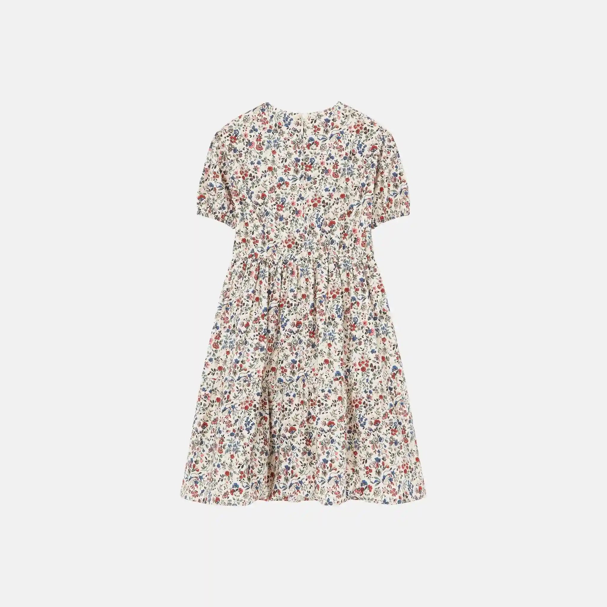Loro Piana Kids Victoria Dress in Cotton, Back