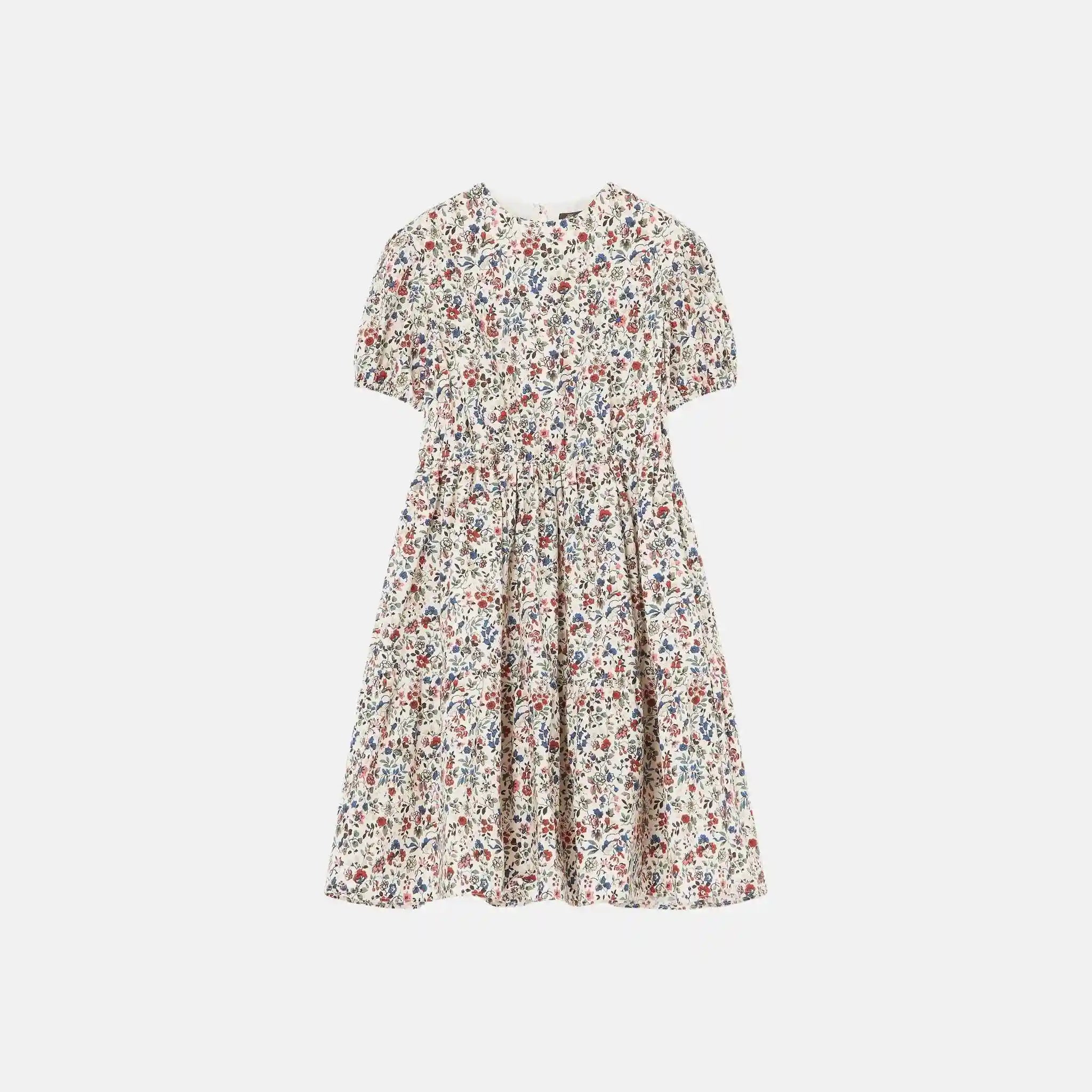 Loro Piana Kids Victoria Dress in Cotton, Front