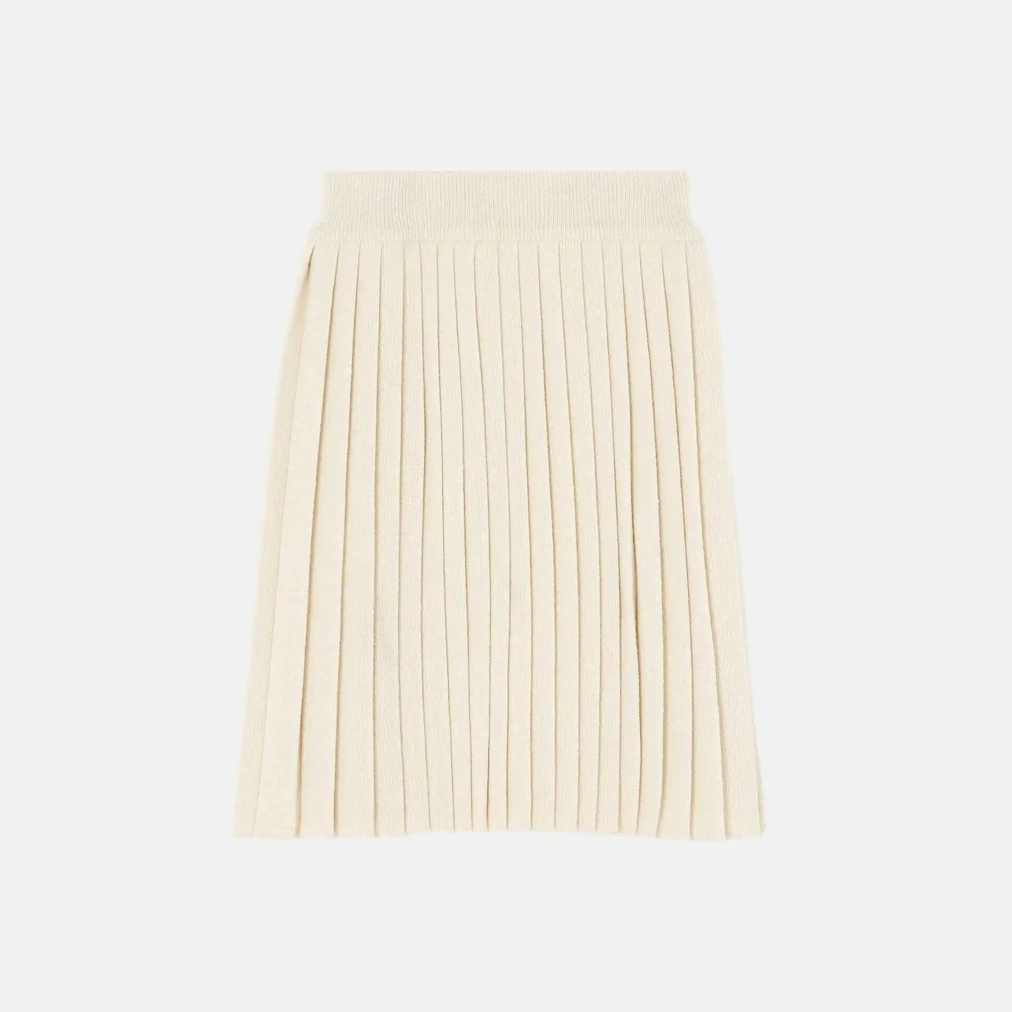 Loro Piana Kids Winter Garden Skirt in Cashmere and Cotton