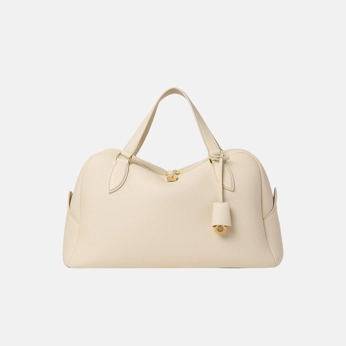 Loro Piana Medium Needle Bag in Calfskin, Front