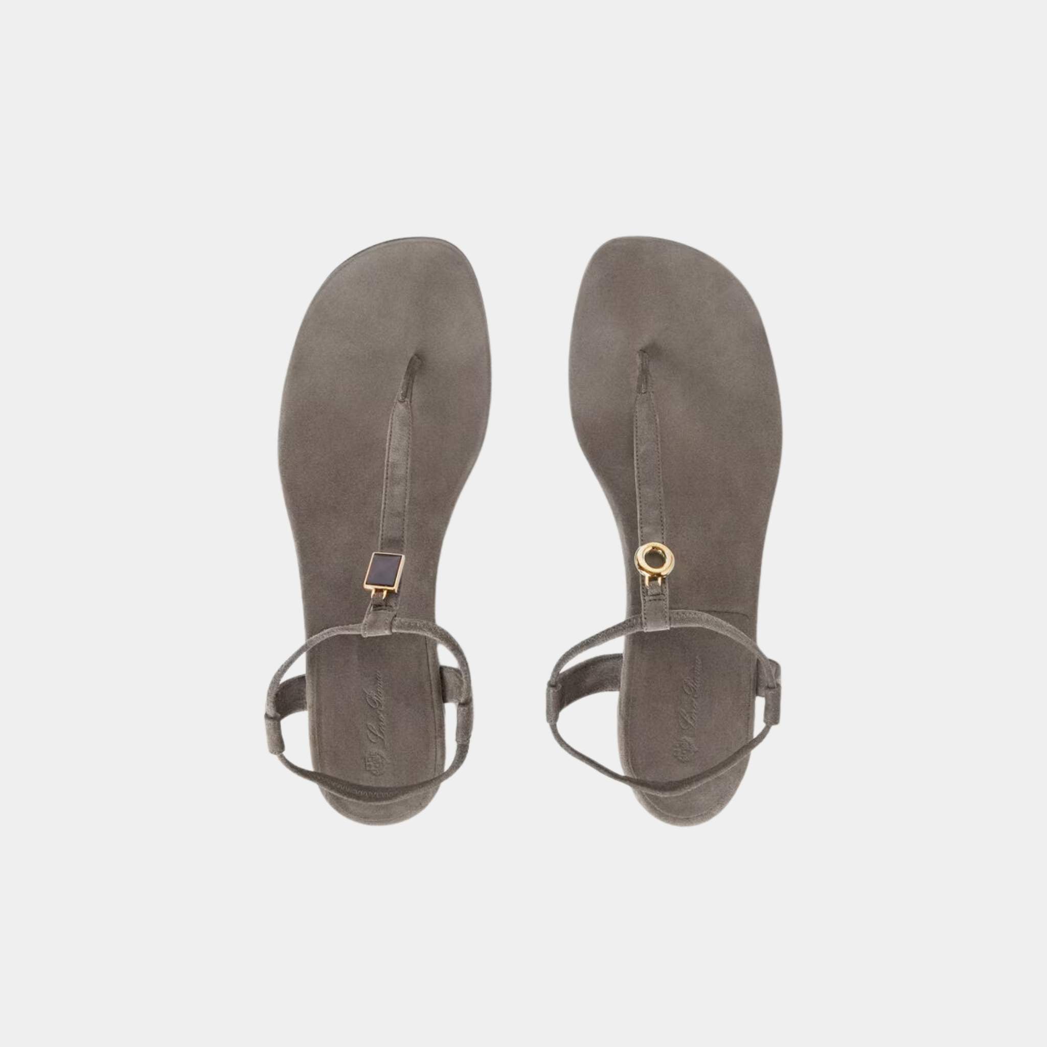 Loro Piana Mindil Sandal, Koala, Top