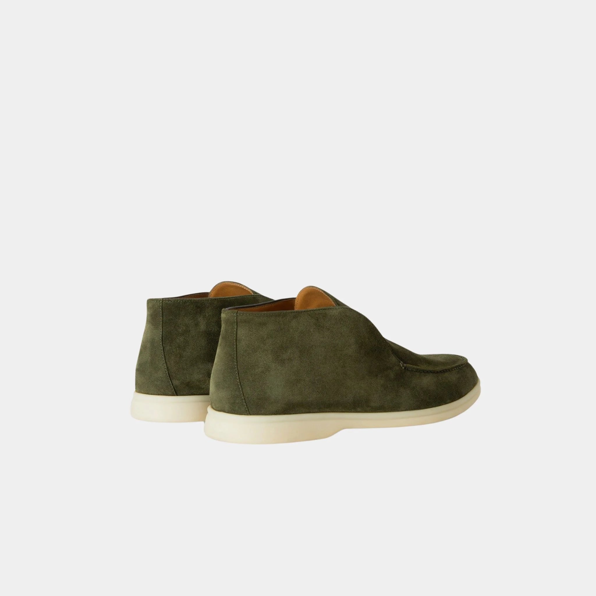 Loro Piana Open Walk Ankle Boots Suede, Cucunci, Back