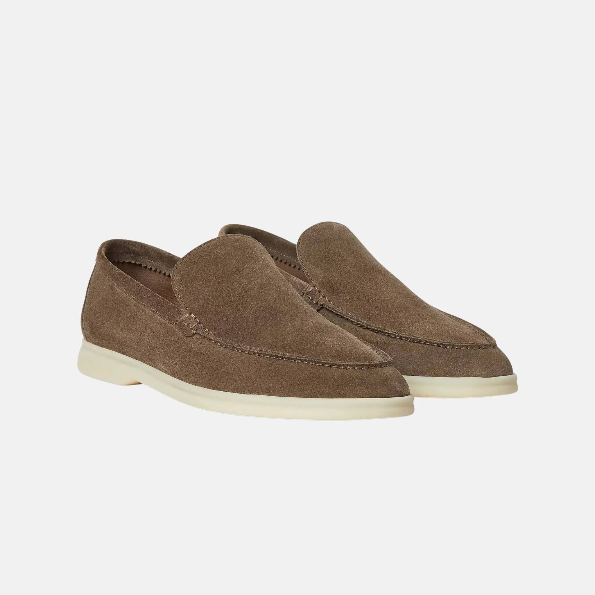 Summer Walk Mocassin Suede With Calfskin Lining