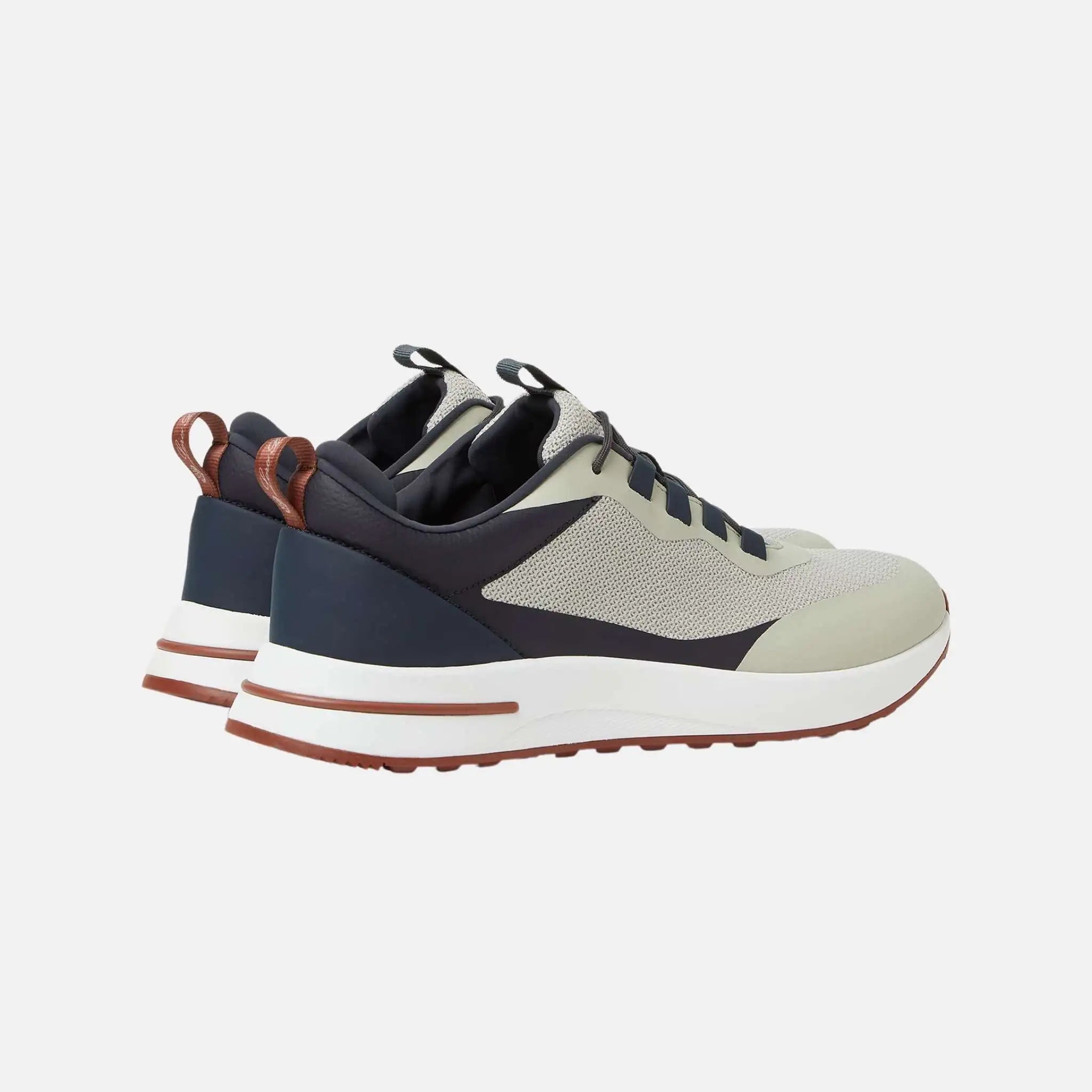 Loro Piana Week End Walk Sneaker Mesh, Linen, Back