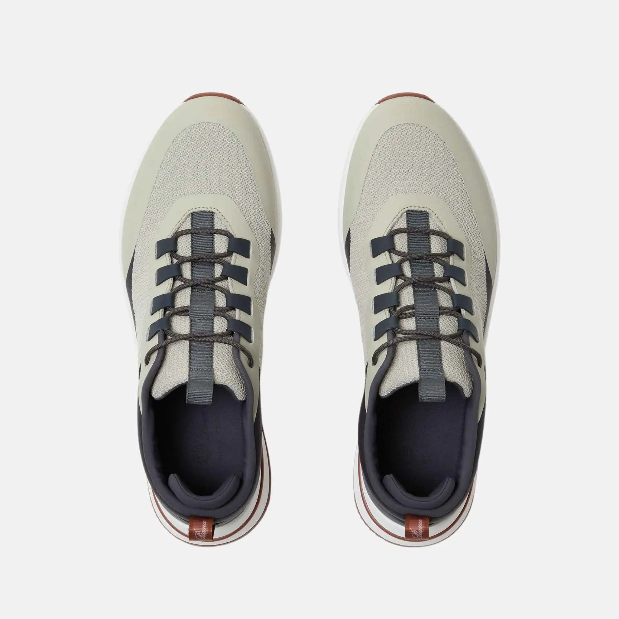 Loro Piana Week End Walk Sneaker Mesh, Linen, Top