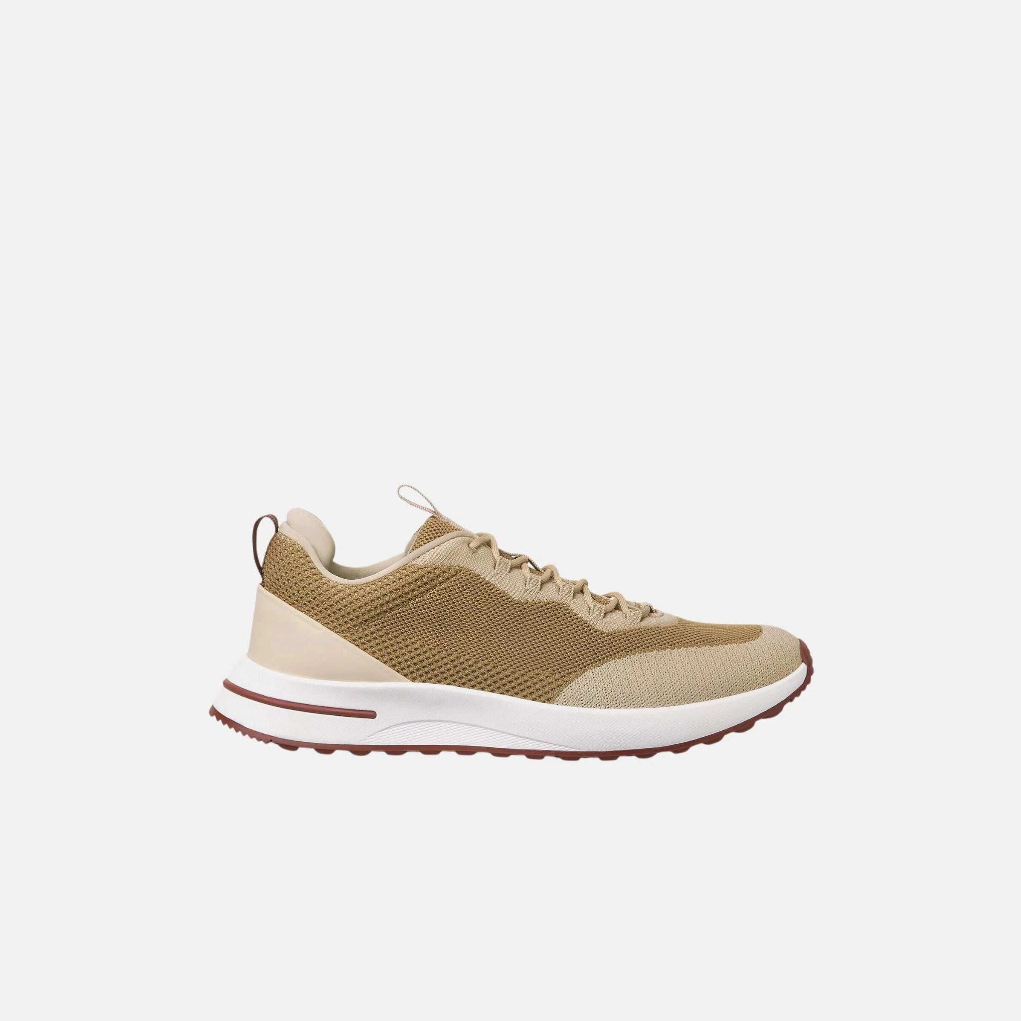 Loro Piana Week End Walk Sneaker in Microfibre Mesh, Canyon Break, Side
