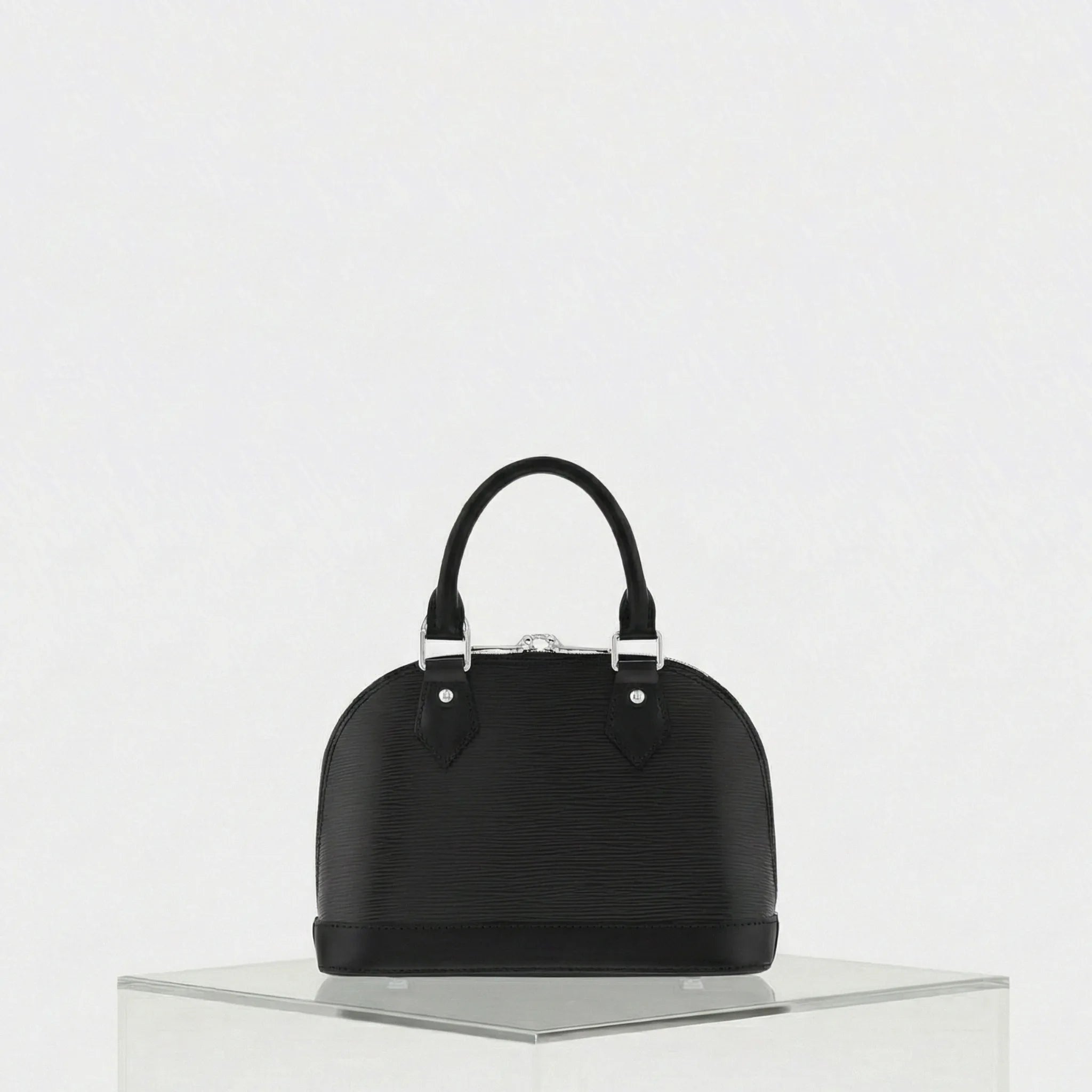 Louis Vuitton Alma BB Handbag Epi Grained Cowhide Leather, Back