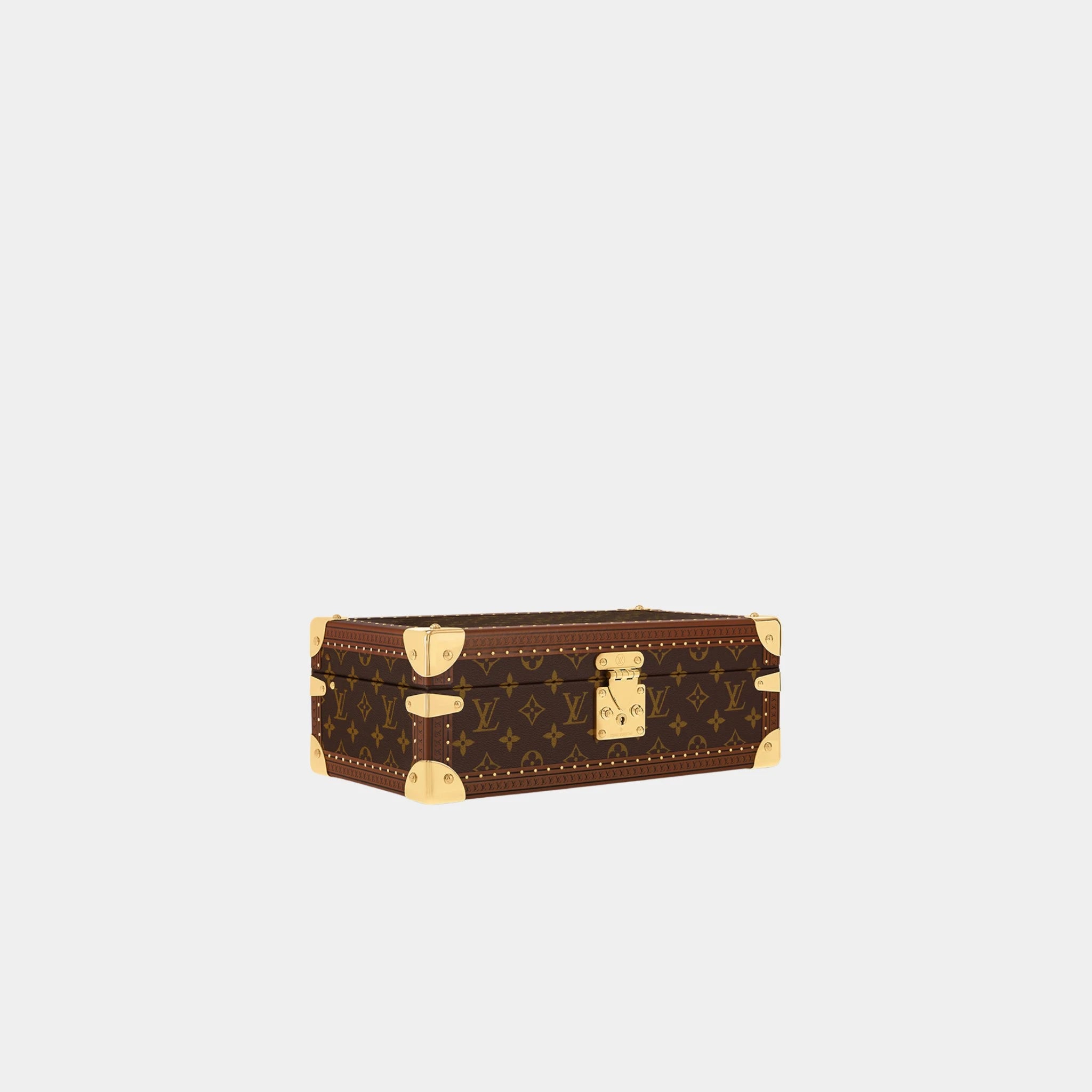 Louis Vuitton Coffret 8 Montres in Monogram Canvas, Rose Ballerine, Side