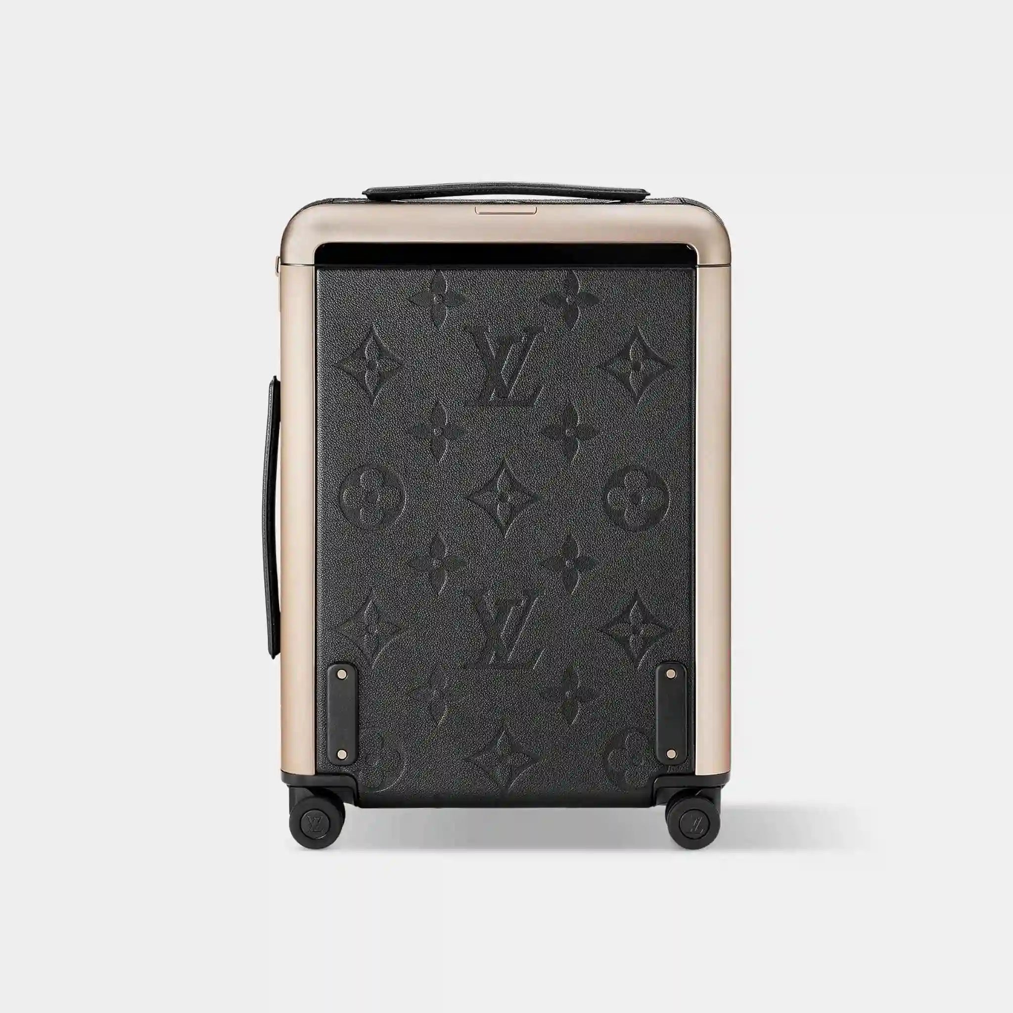 Louis Vuitton Horizon 55 Carry-On Suitcase Monogram Empreinte, Black, Back