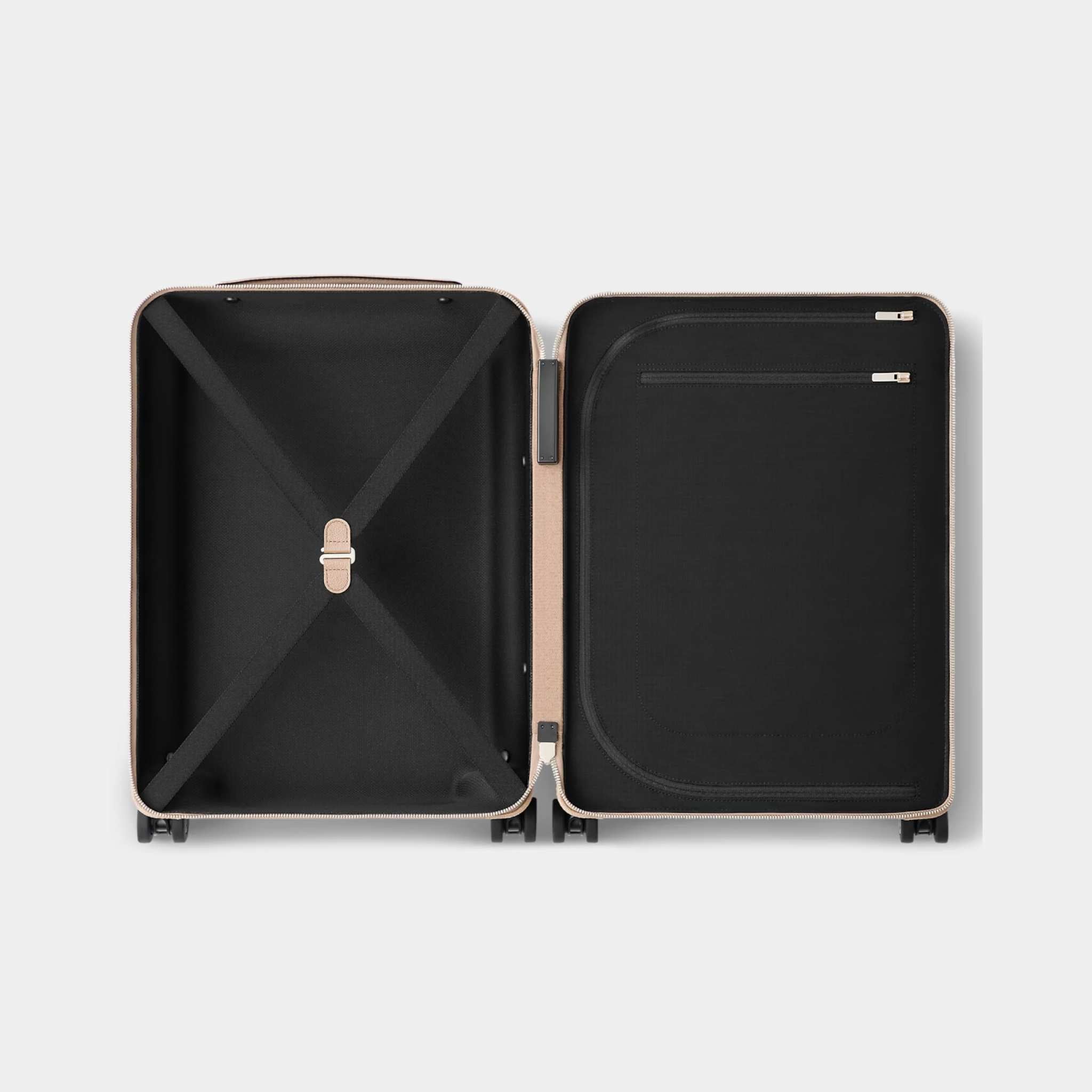 Louis Vuitton Horizon 55 Carry-On Suitcase Monogram Empreinte, Touterelle, Inside