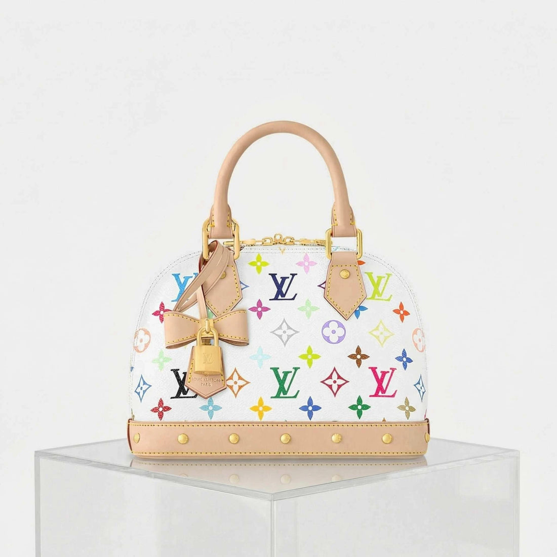 Louis Vuitton LV x TM Alma BB Handbag, Front