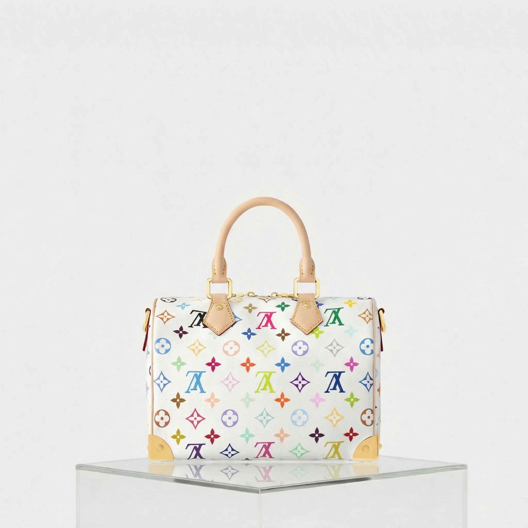 Louis Vuitton LV x TM Speedy Bandoulière 25 Handbag, Back