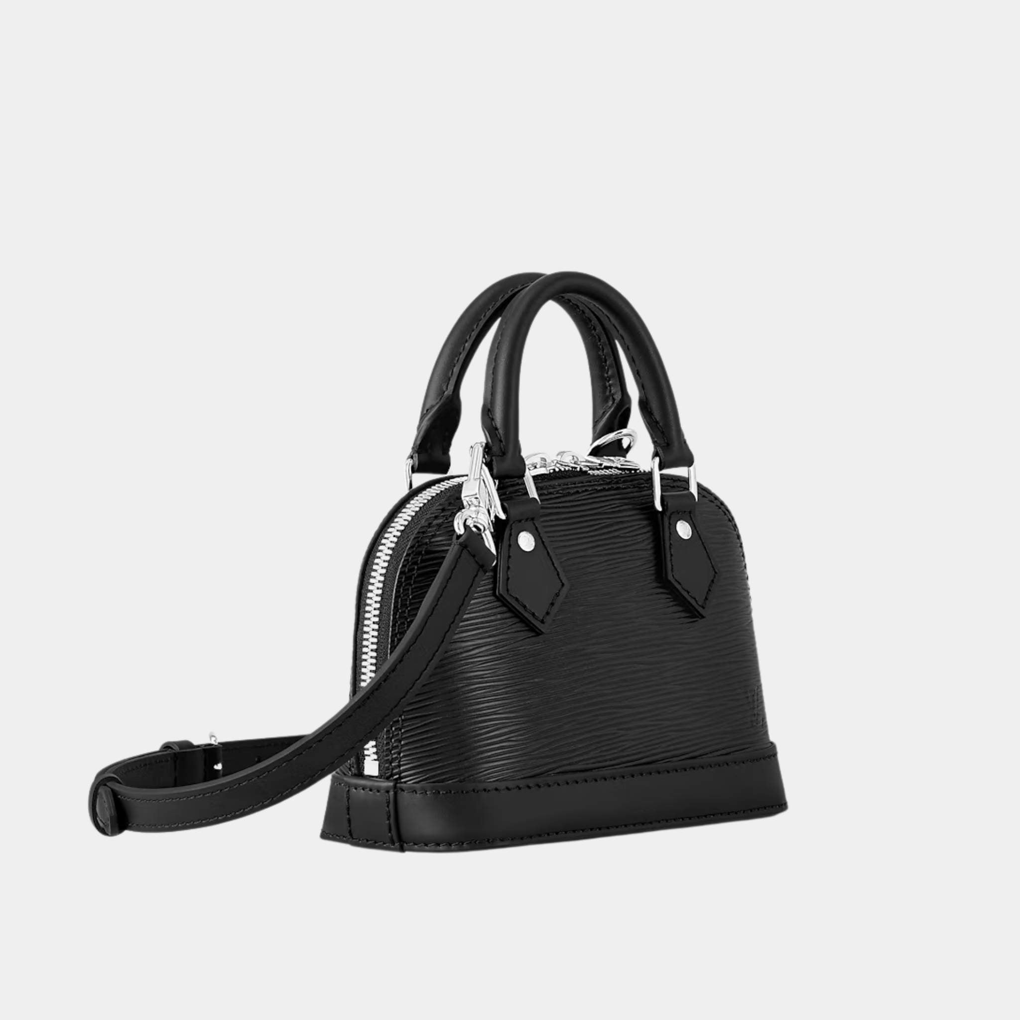 Nano Alma Handbag Epi Cowhide Leather