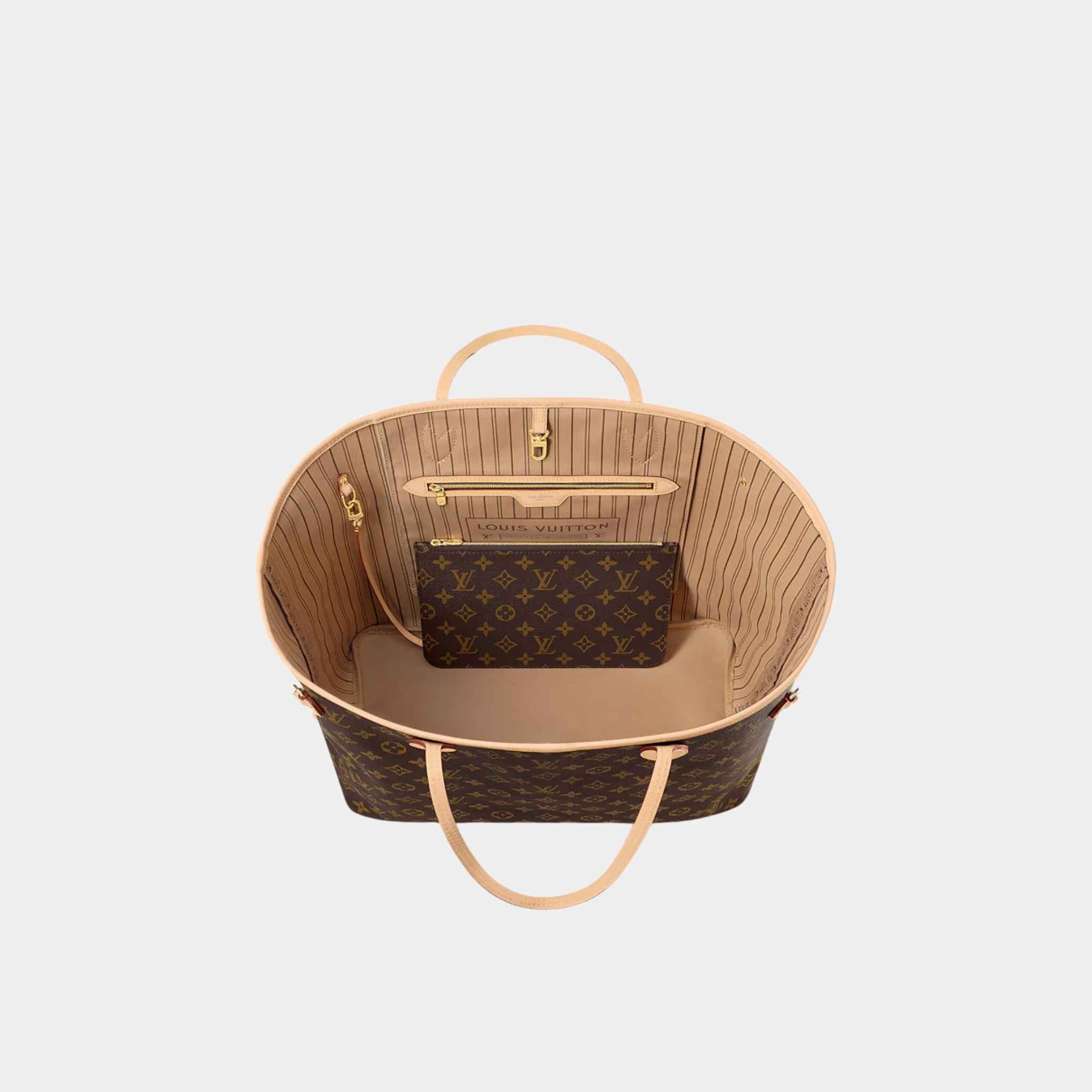 Louis Vuitton Neverfull GM Tote in Monogram Canvas, Top