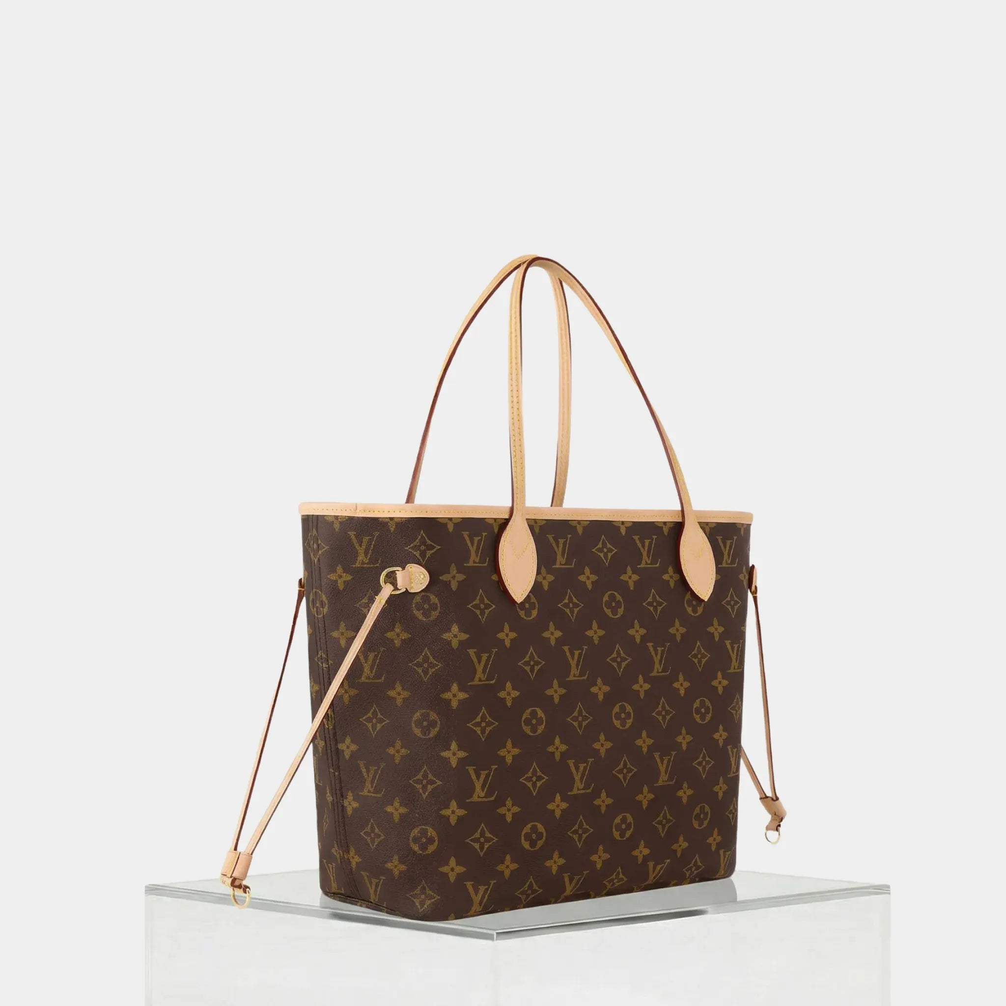 Louis Vuitton Neverfull MM Monogram Canvas, Cherry, Side