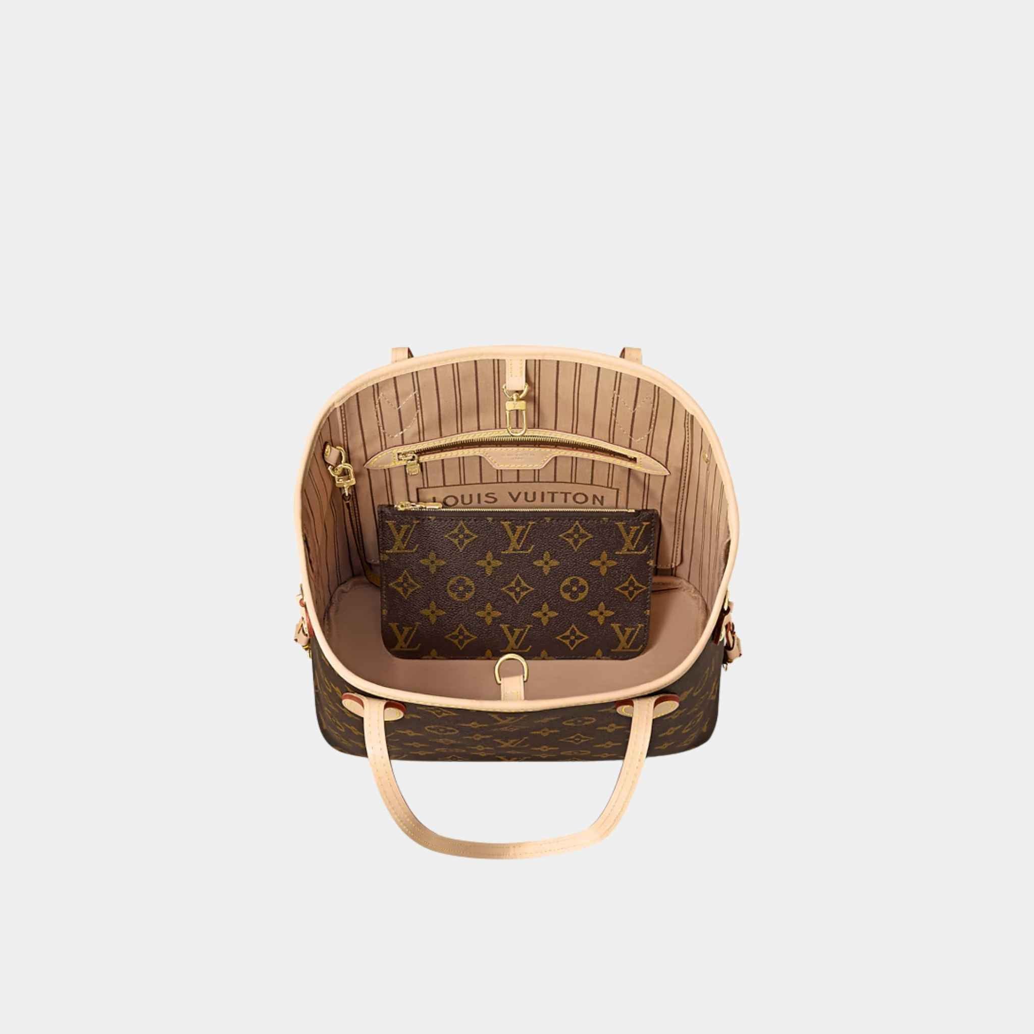 Louis Vuitton Neverfull PM Monogram Canvas, Top