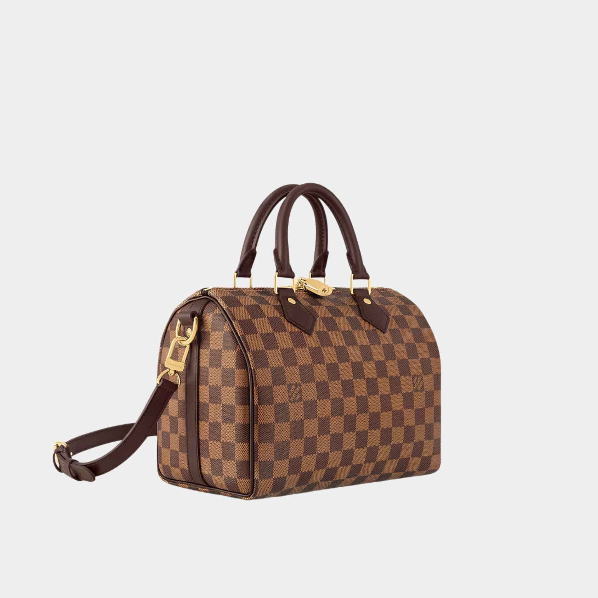 Louis Vuitton Speedy Bandouliere 25 Damier Ebene, Side