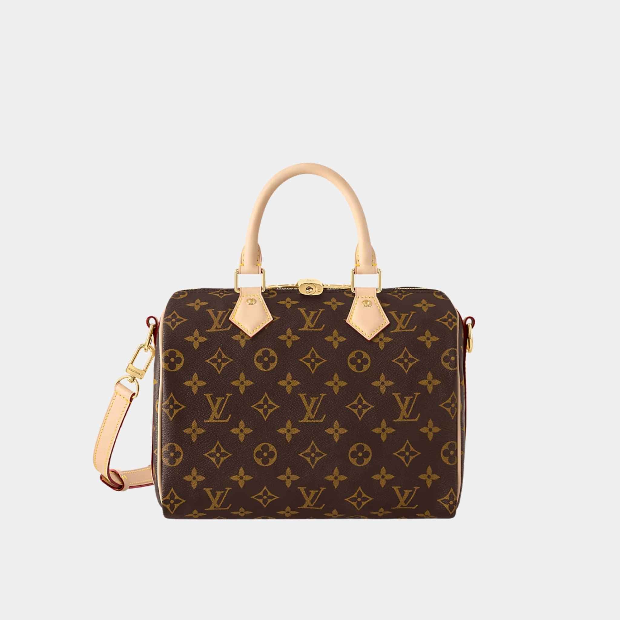 Louis Vuitton Speedy Bandouliere 25 Monogram Canvas, Front