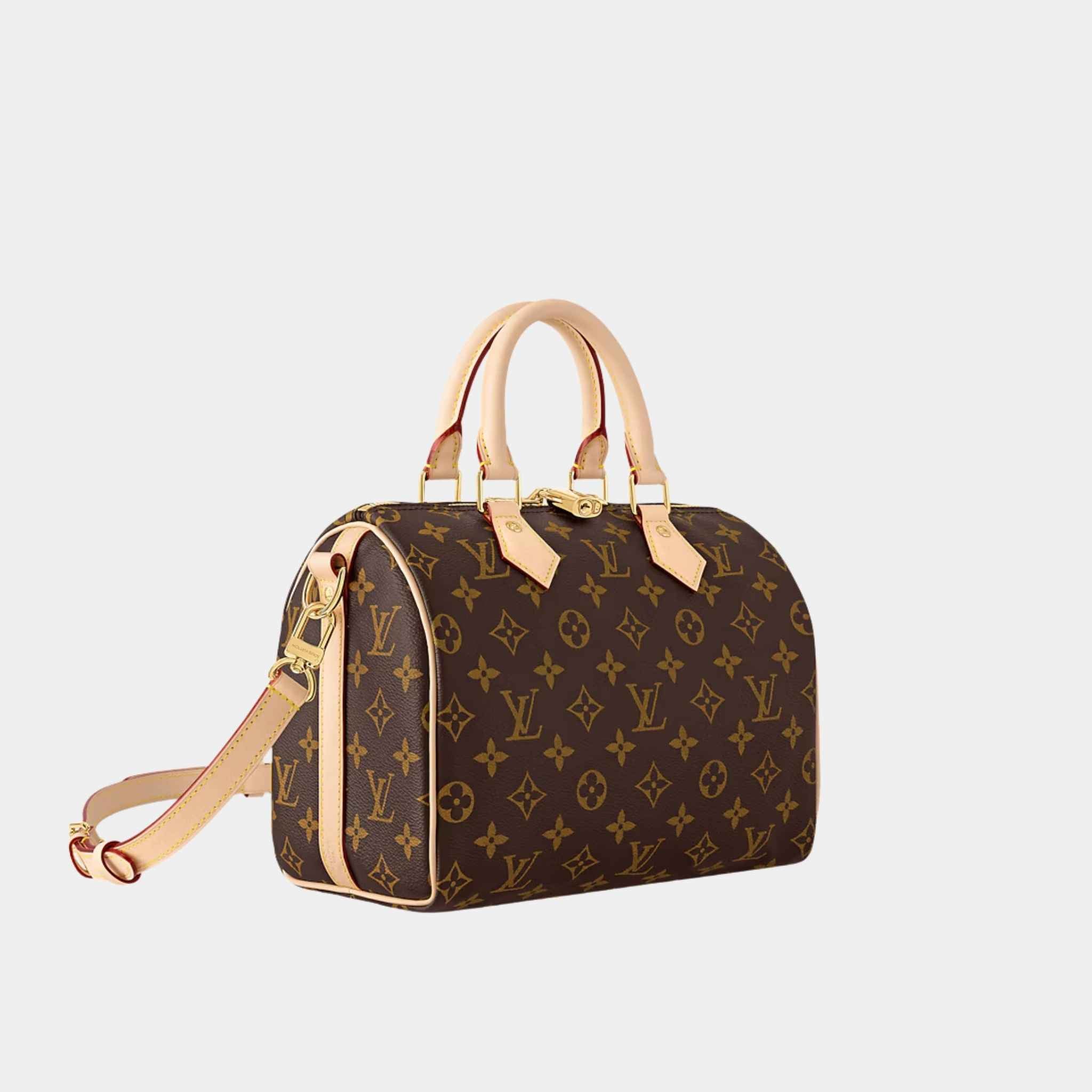 Louis Vuitton Speedy Bandouliere 25 Monogram Canvas, Back
