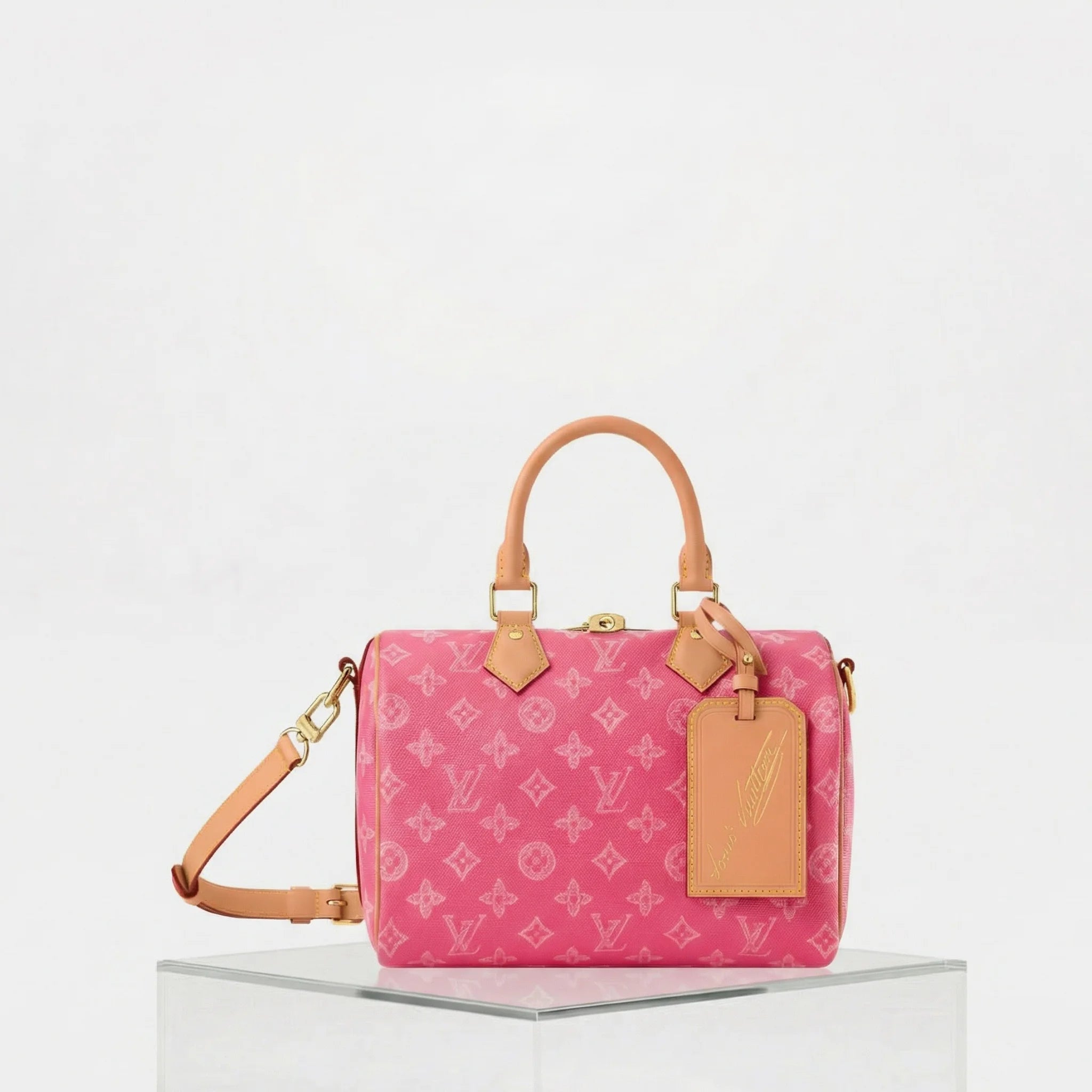 Louis Vuitton Speedy Bandouliere 25 Monogram Origine, Front
