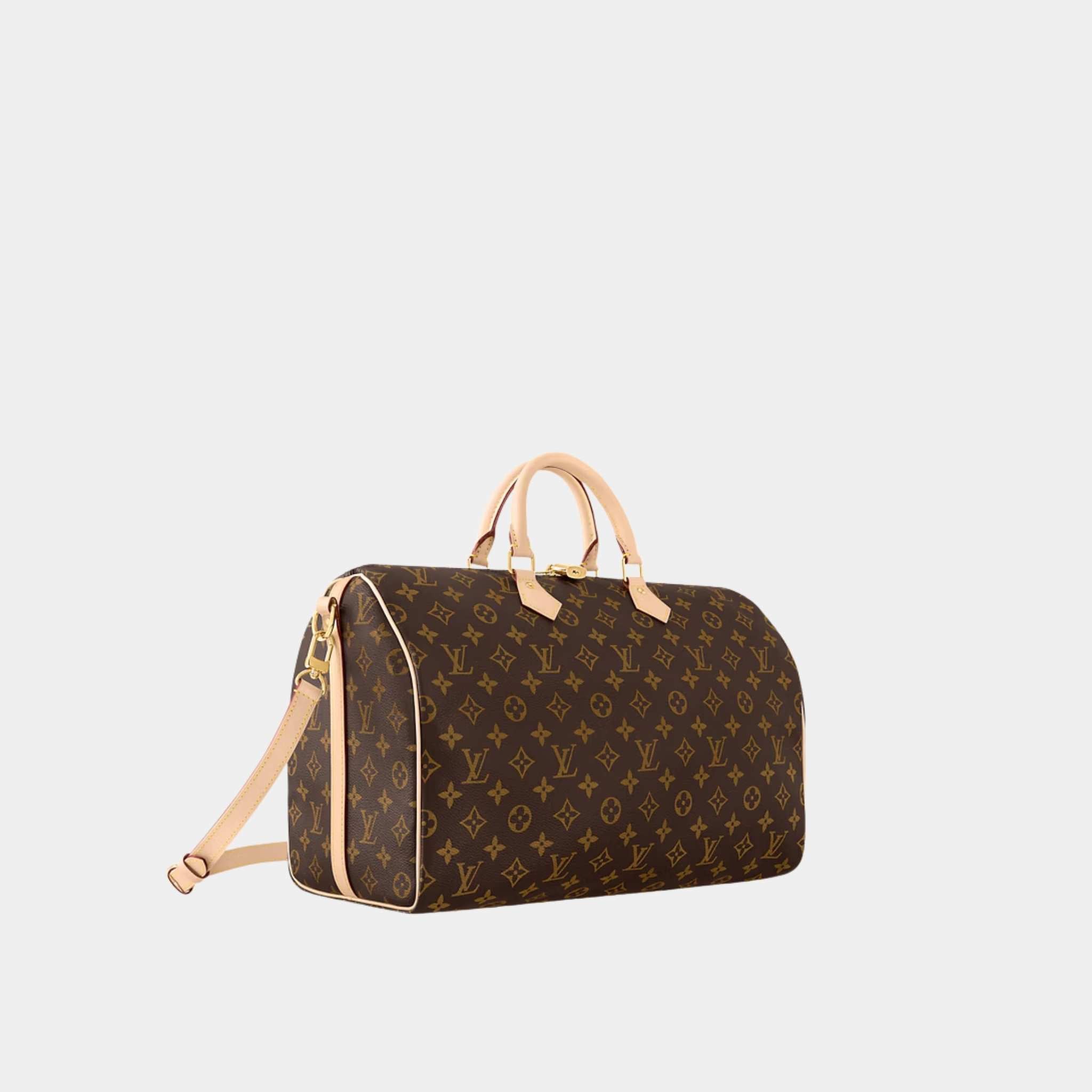 Louis Vuitton Speedy Bandouliere 40 Monogram Canvas, Side