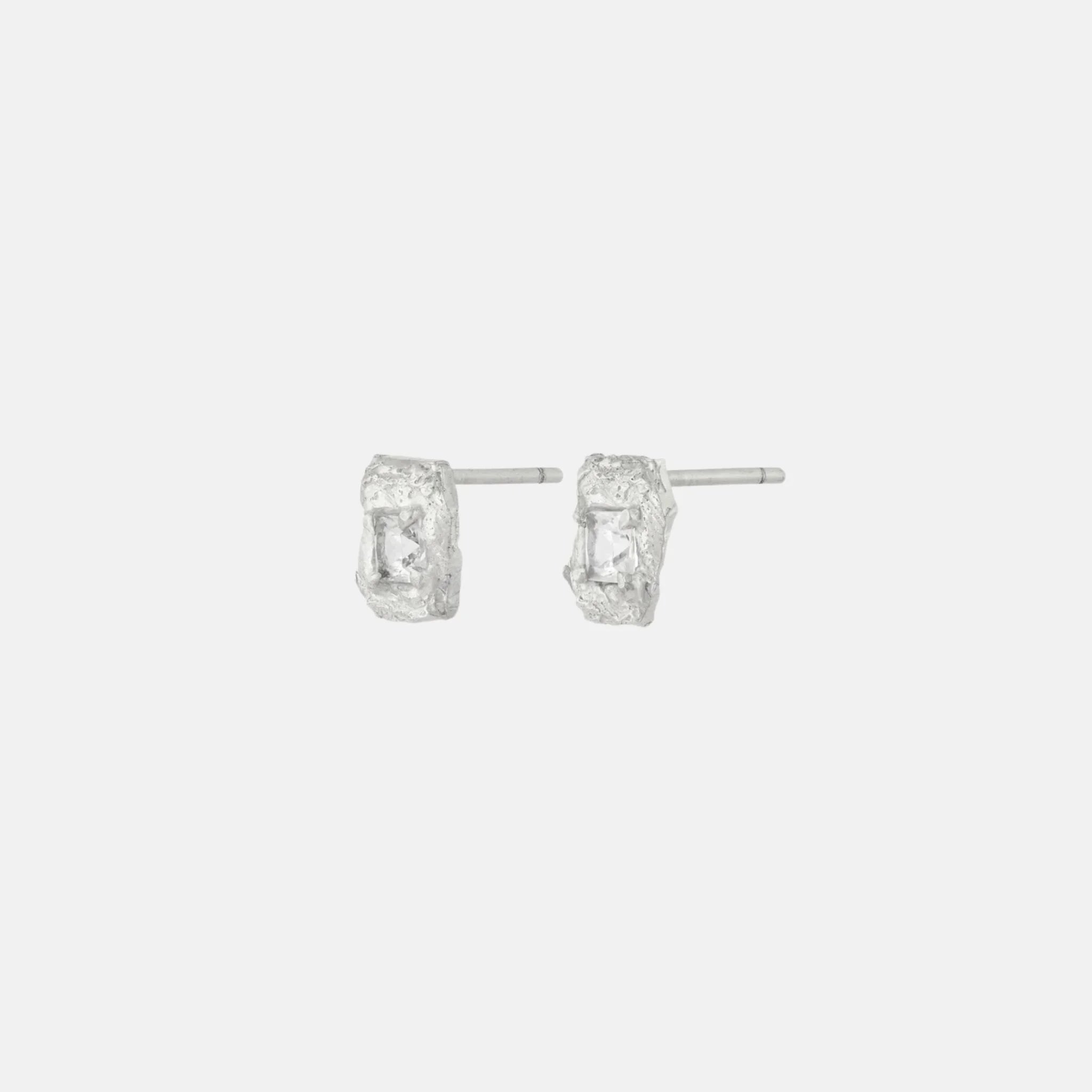 Loveness Lee Deti Argenti Recycled Silver Earrings, Side