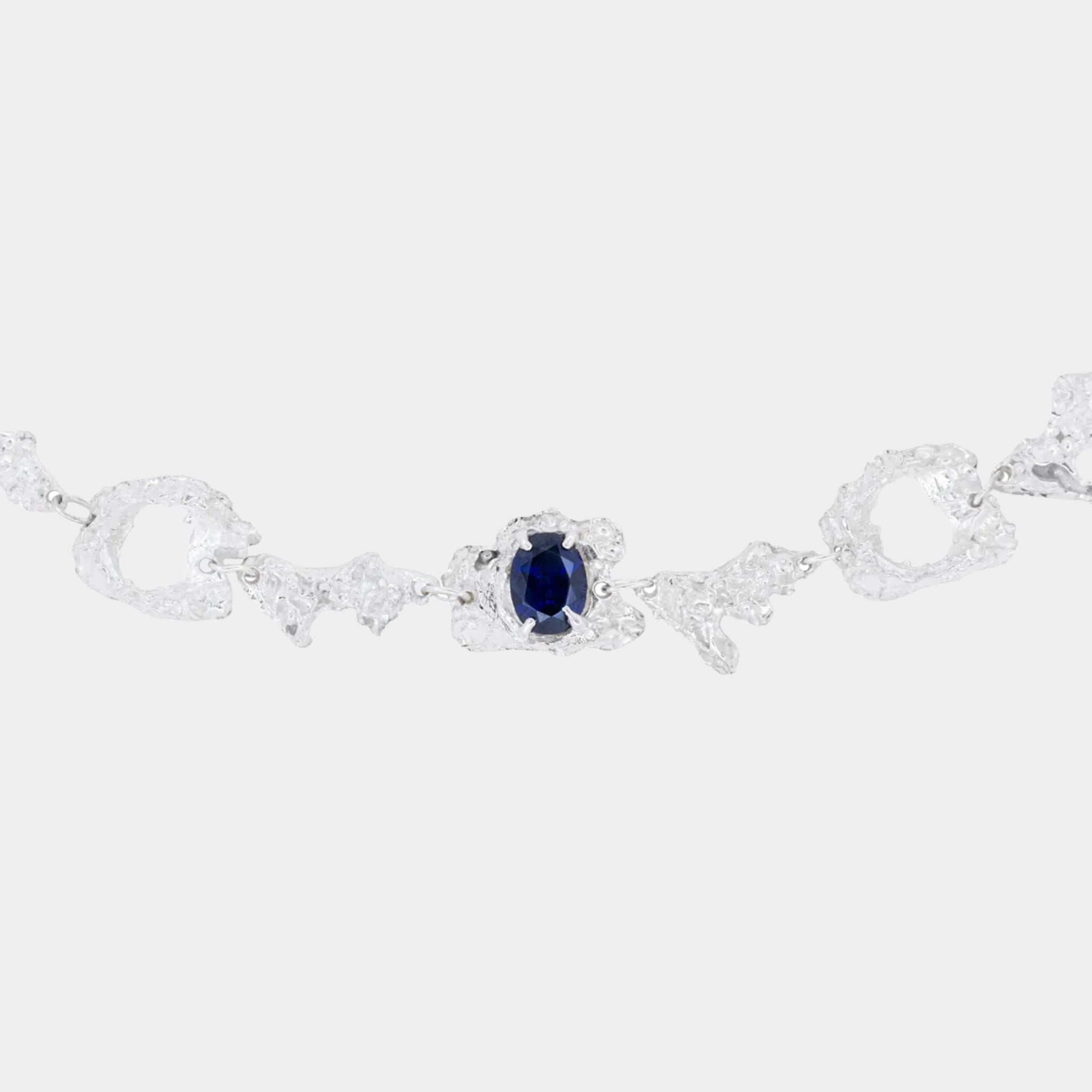 Loveness Lee Eryngii Emerald Necklace, Front