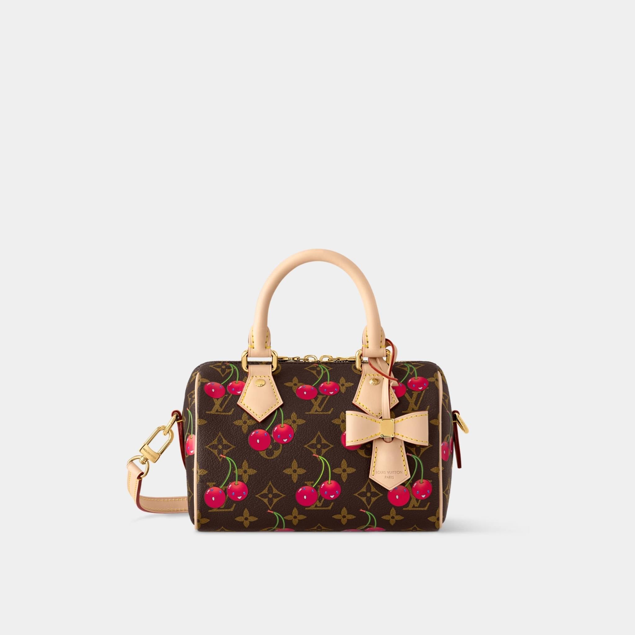 LV x TM Speedy Shoulder Bag 20, Front