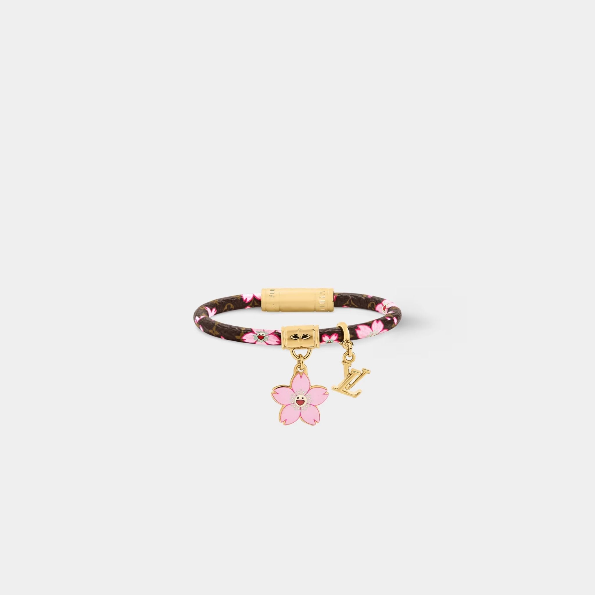 LV x TM Cherry Blossom Bracelet, Front