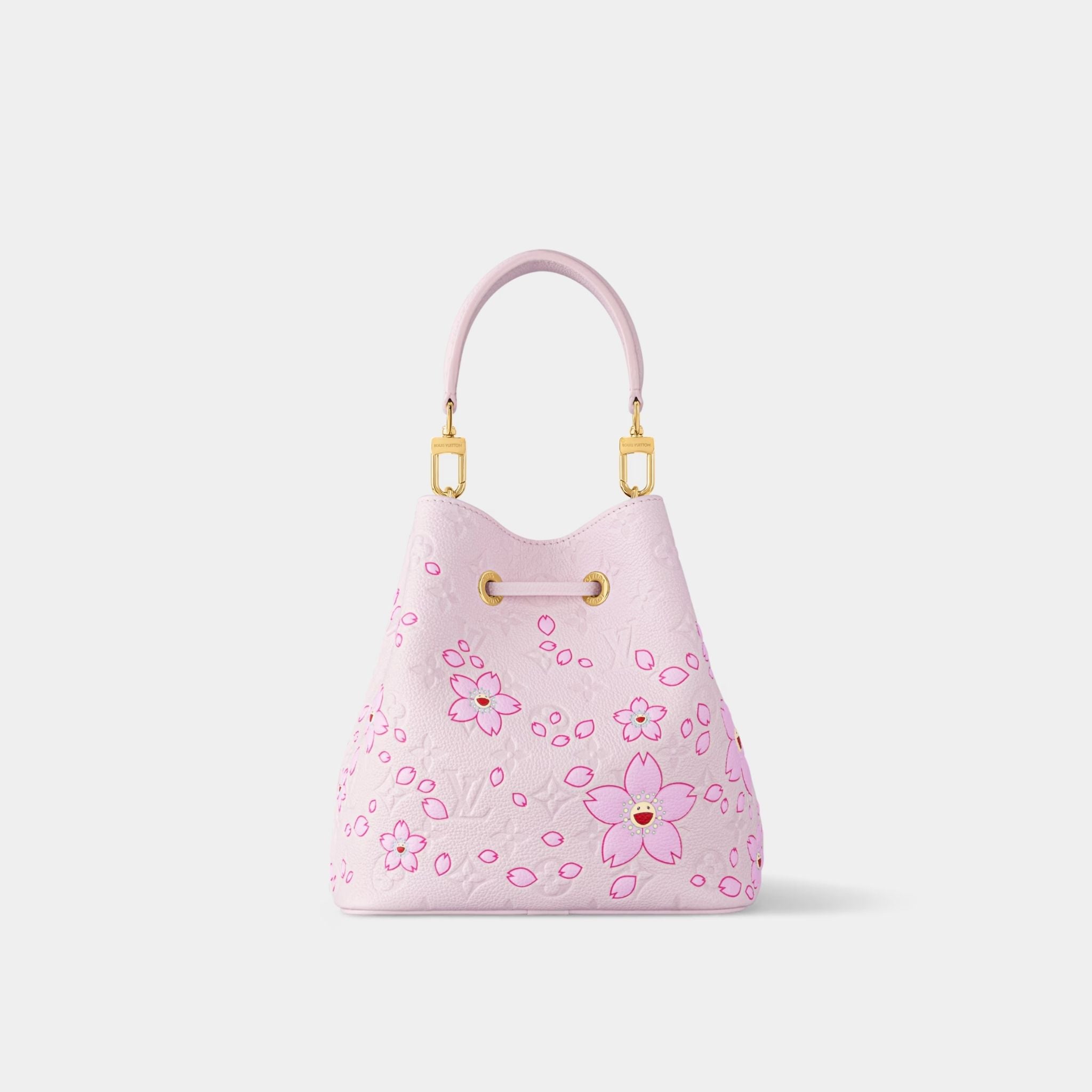 LV x TM NéoNoé BB Monogram Cherry Blossom Motif, Back