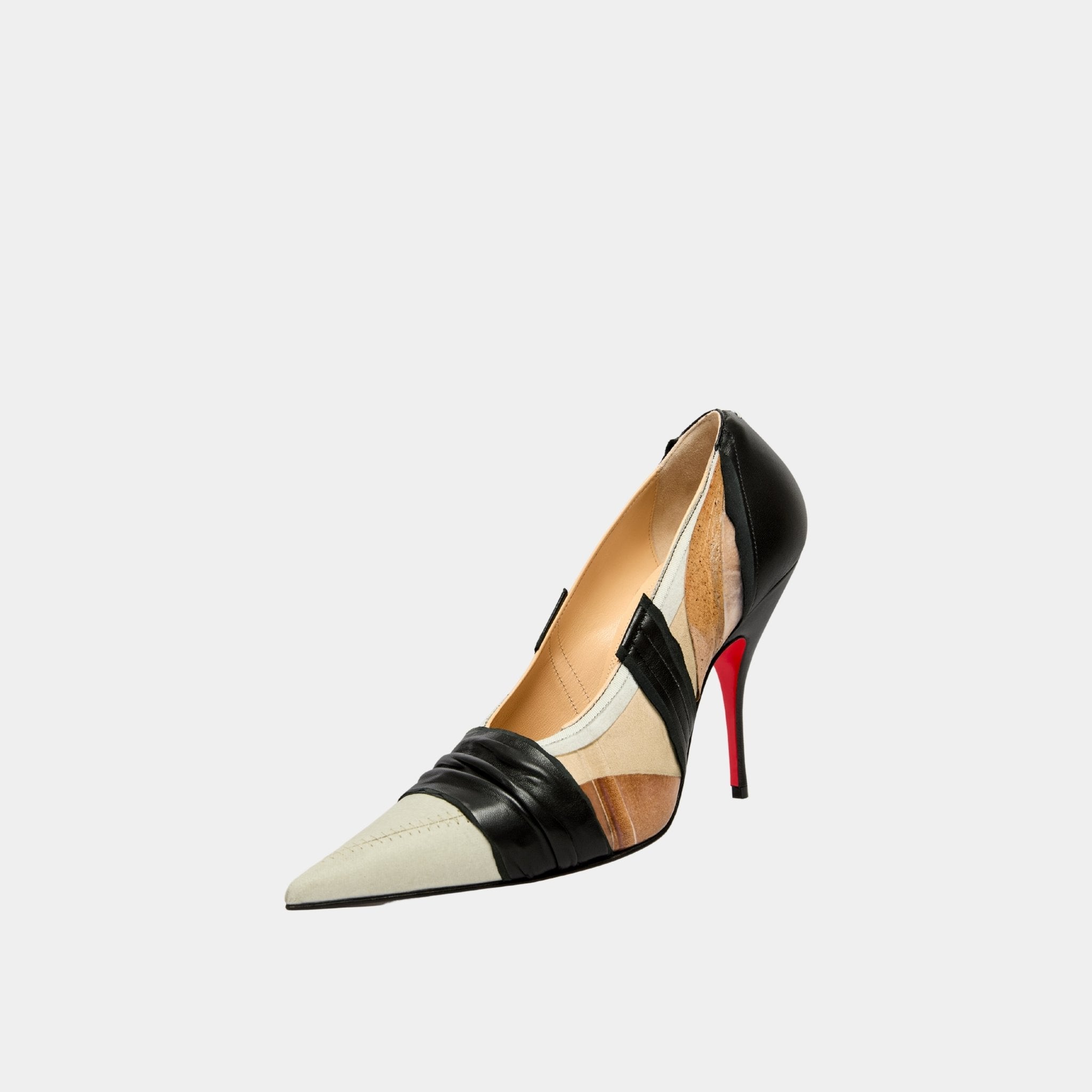 Maison Margiela Martinloula Pump in Nappa Leather, Front