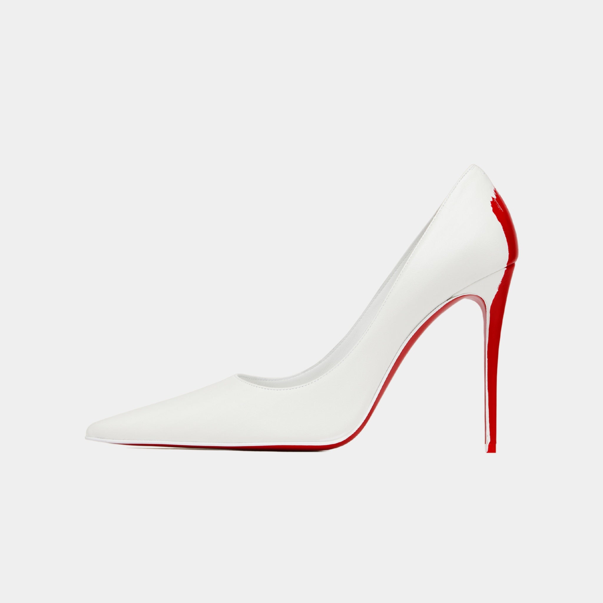 Maison Margiela Martoubi 25 Pump in Nappa Leather, Side