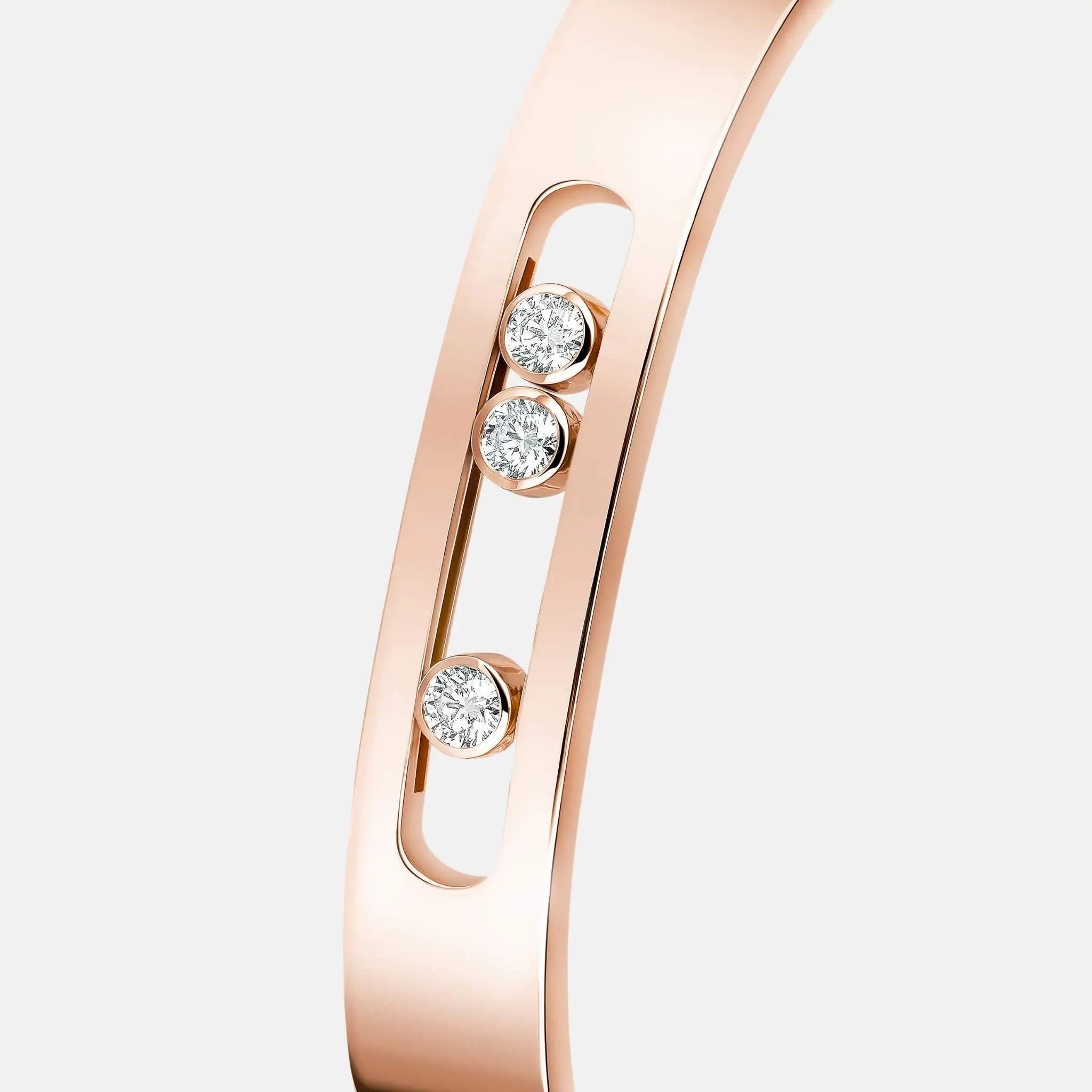 Move Joaillerie Bangle Gold Diamond Bracelet