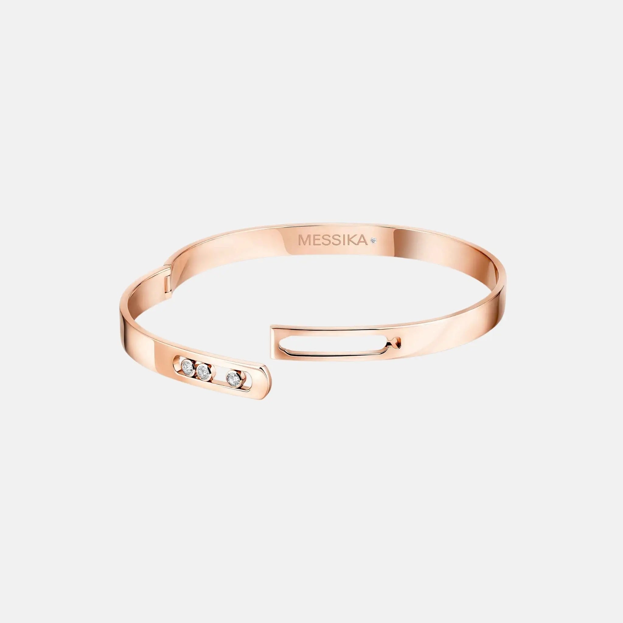 Move Noa Bangle Large Gold Diamond Bracelet