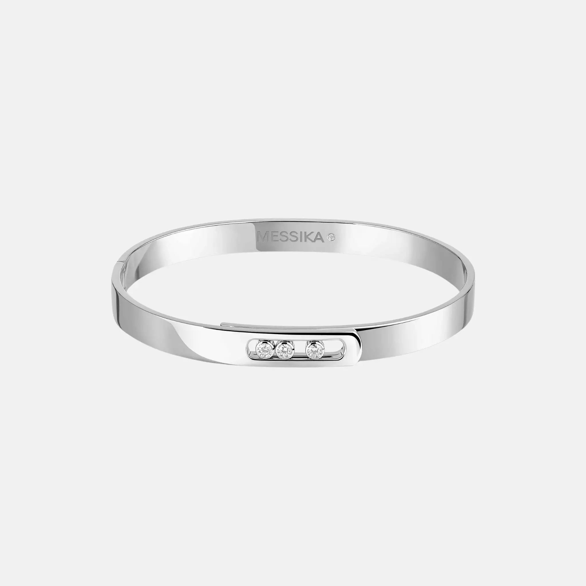 Move Noa Bangle Large Gold Diamond Bracelet