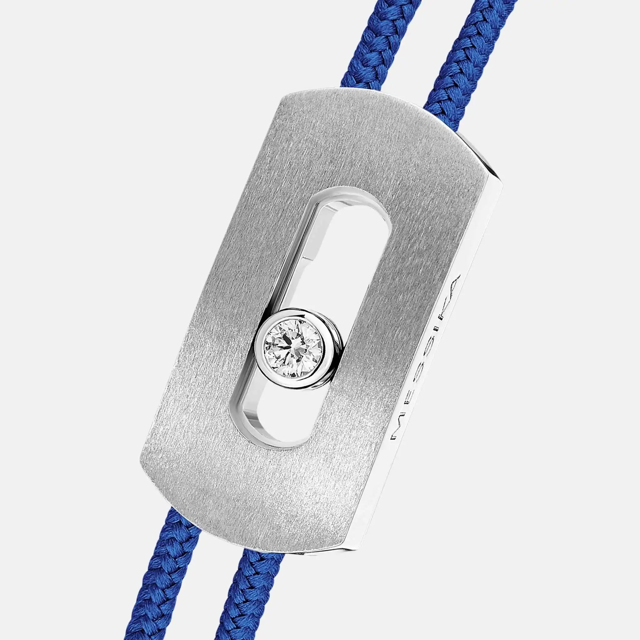 Move Titanium Natural Cord Diamond Bracelet