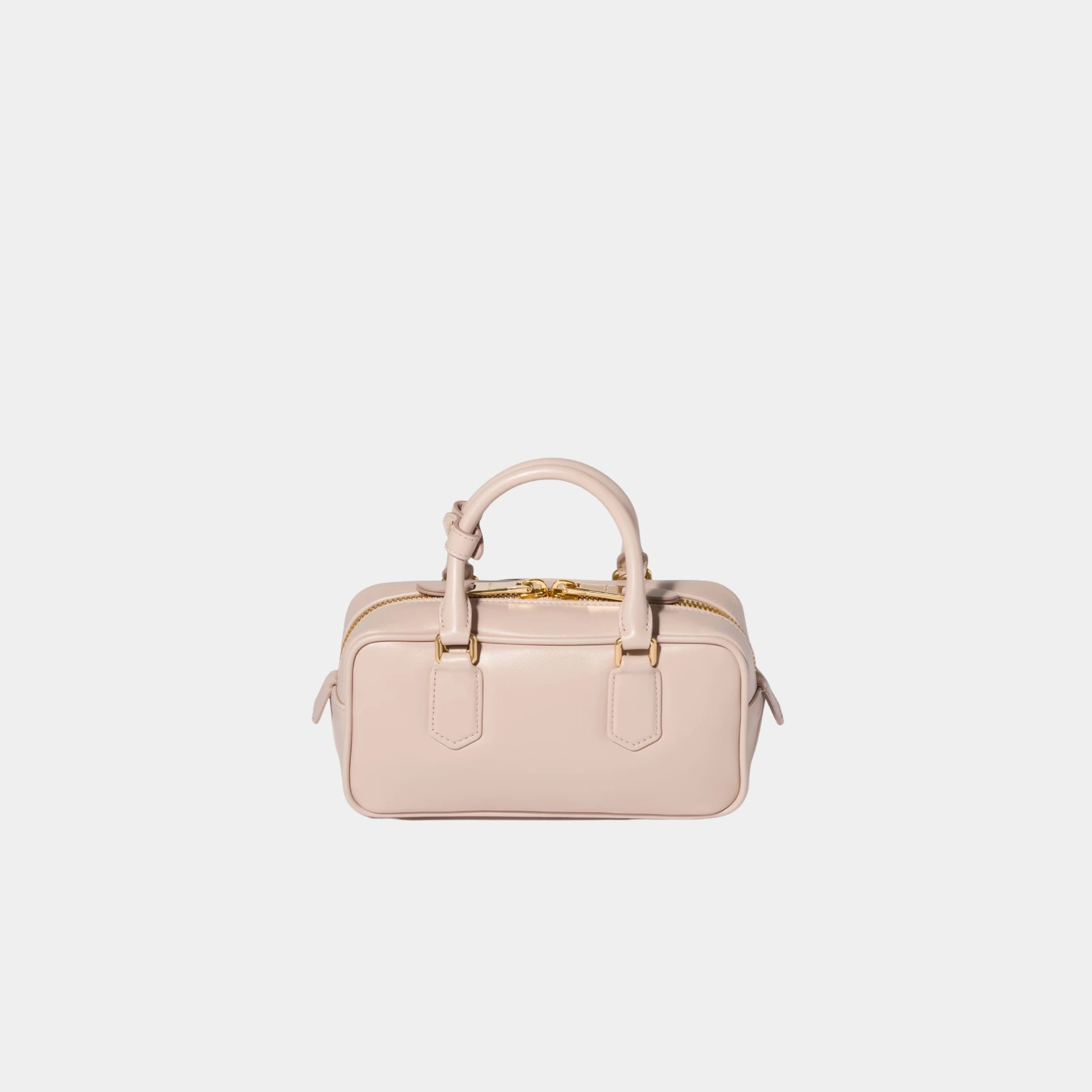 Miu Miu Arcadie Leather Bag, Water Lily, Back