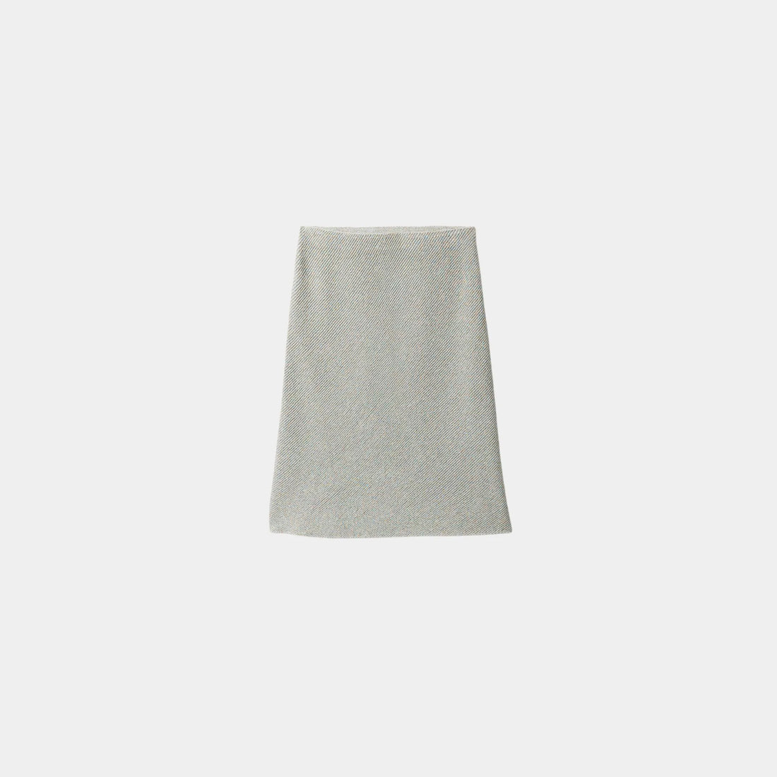 Miu Miu Lamé skirt, Mother of Pearl, Front