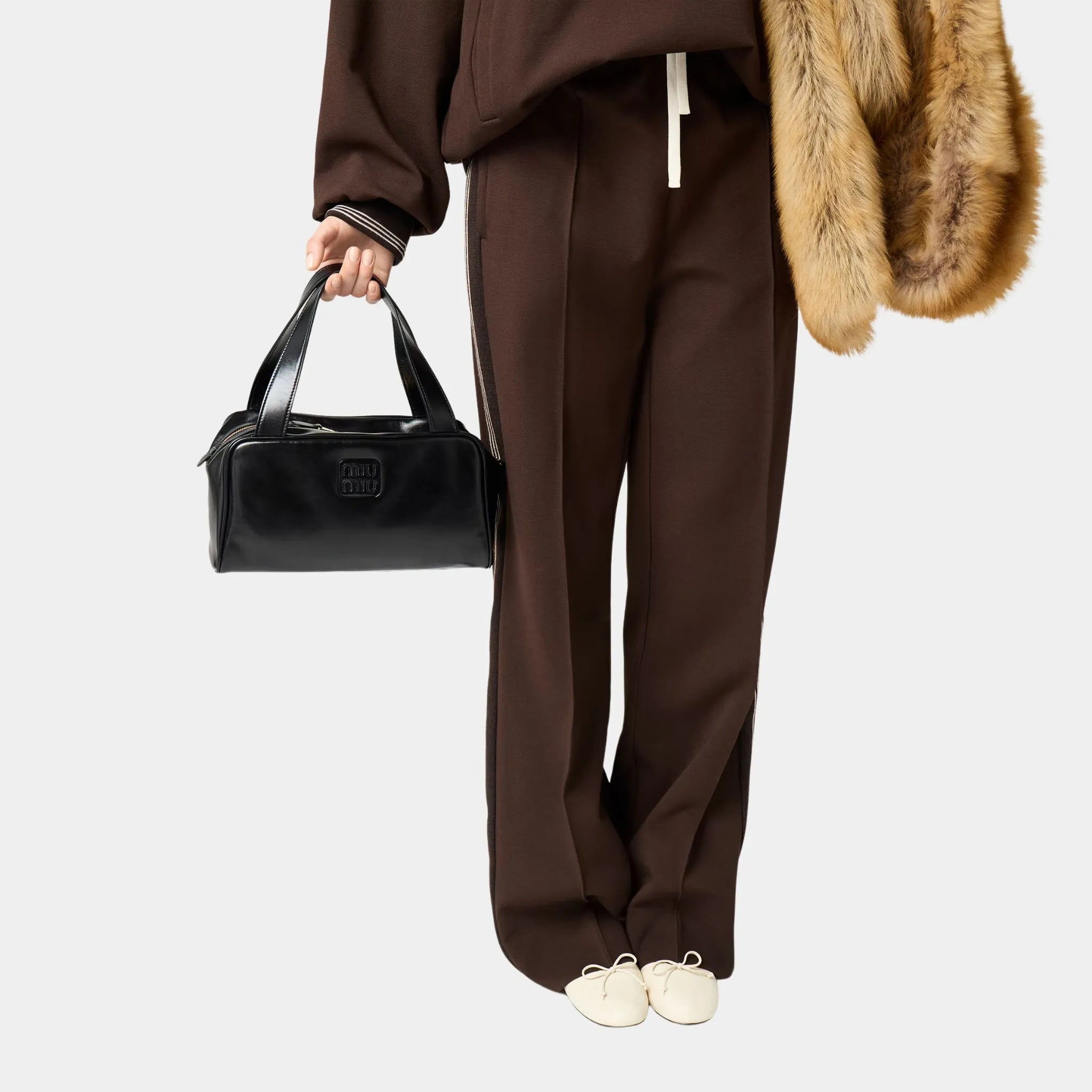 Soft Calf Leather Top-handle Bag