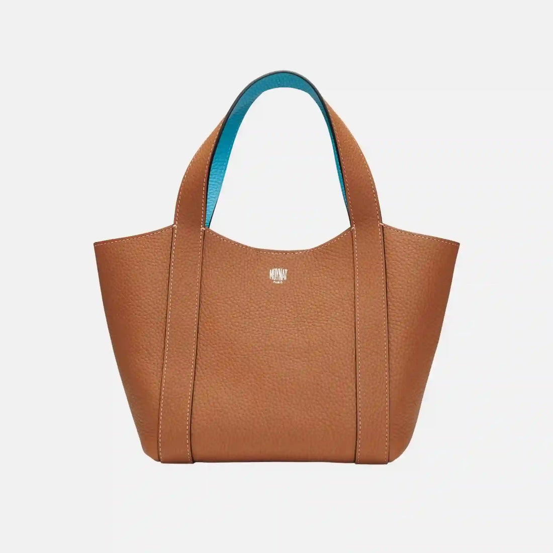Moynat Duo Tote Bag BB, Cannelle Azur
