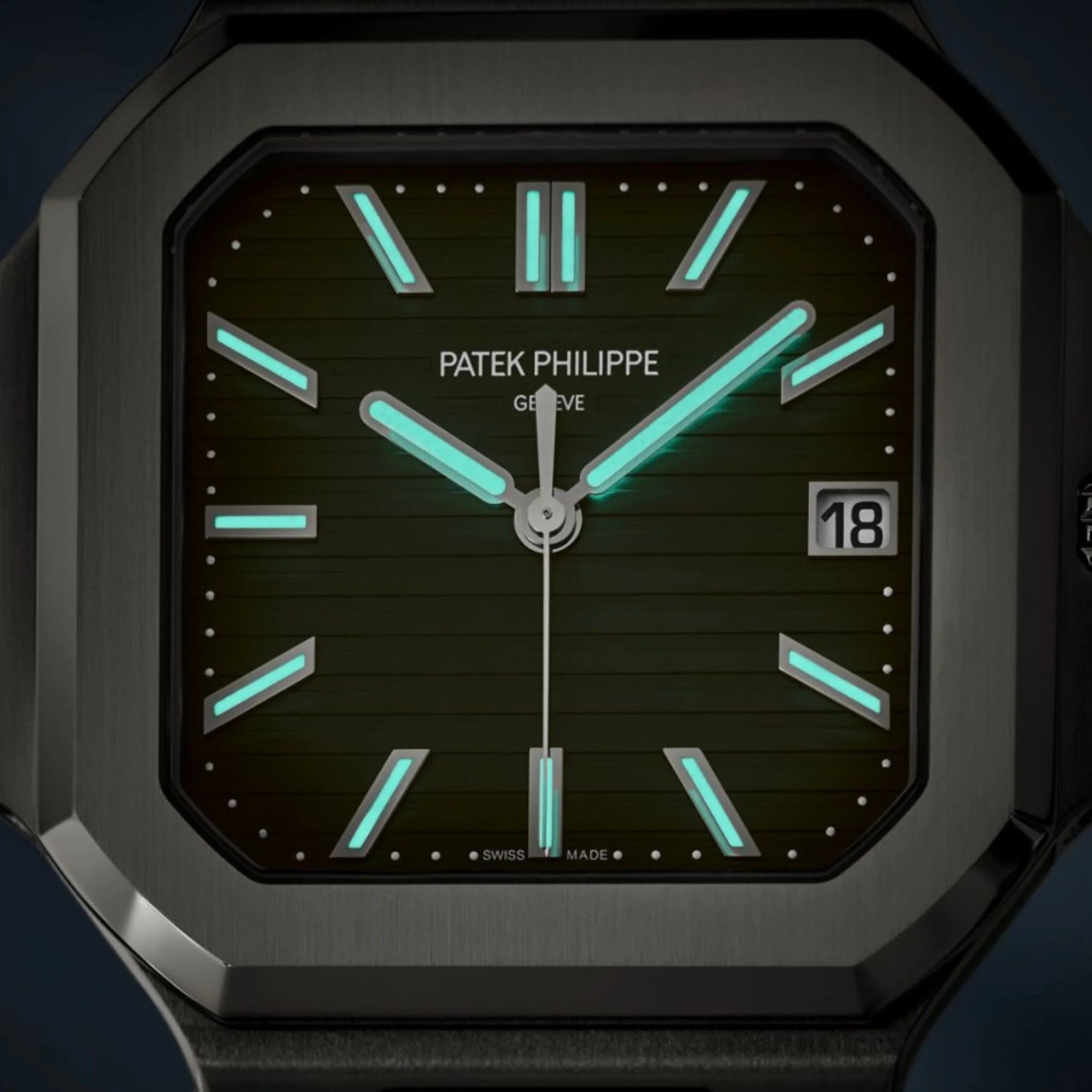 Patek Philippe 5821/1A -001 Cubitus Automatic winding, Front, Glowing