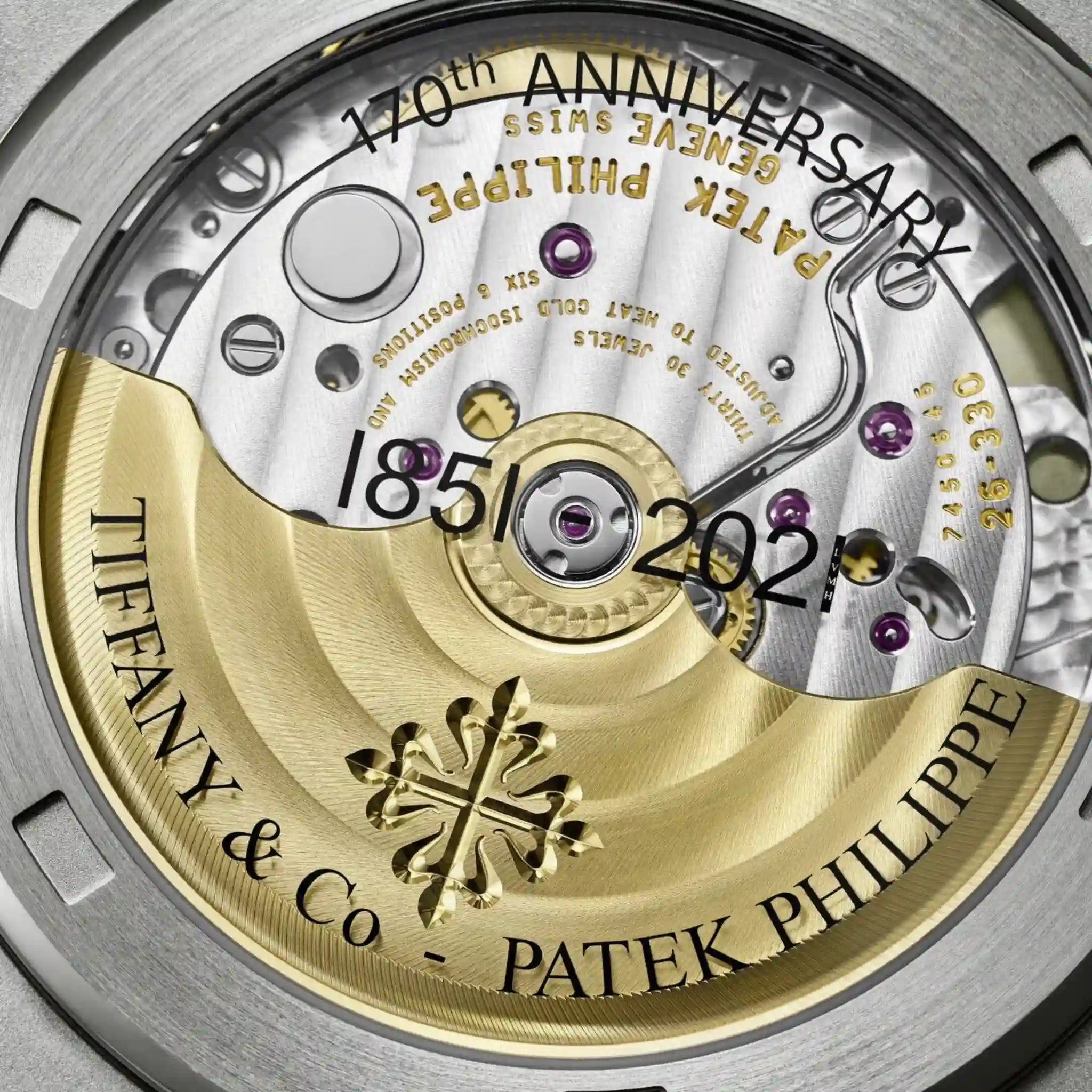 Patek Philippe X Tiffany & Co - Nautilus 5711 In Tiffany Blue, Back