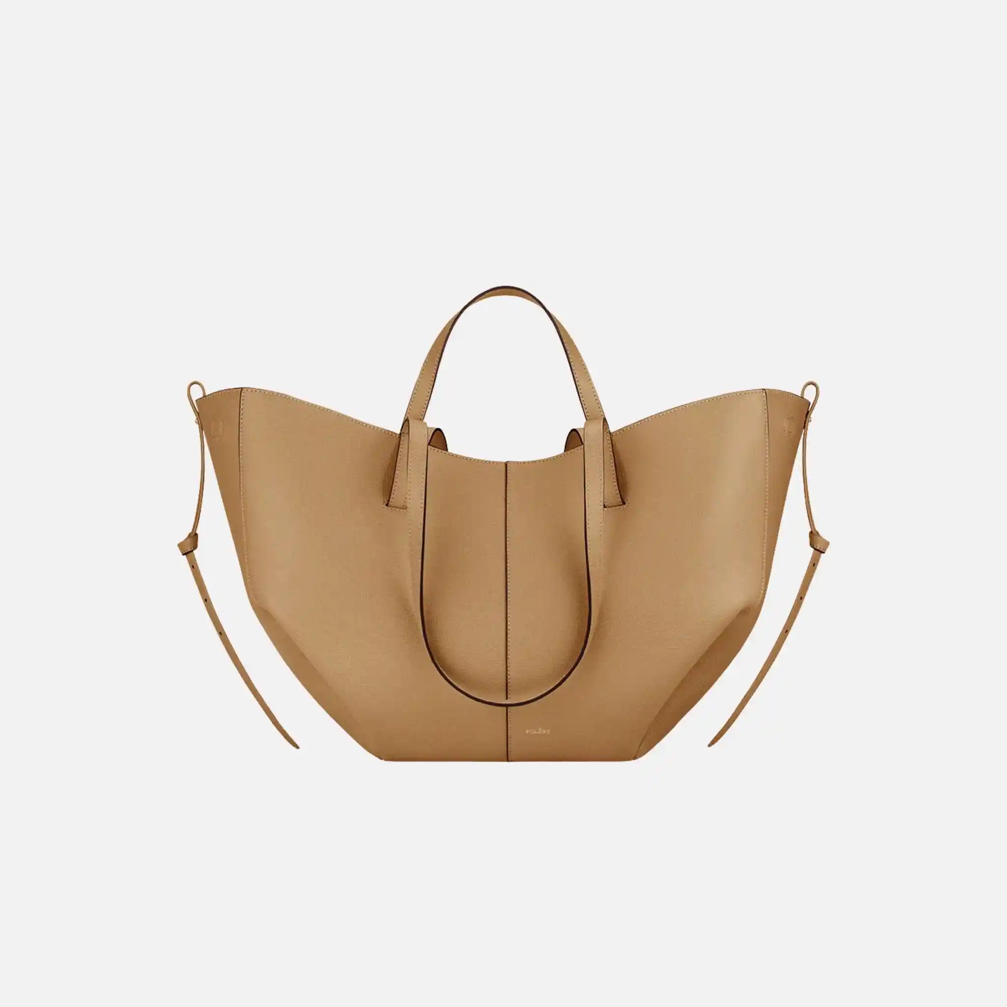 Polene Cyme Handbag, Ochre