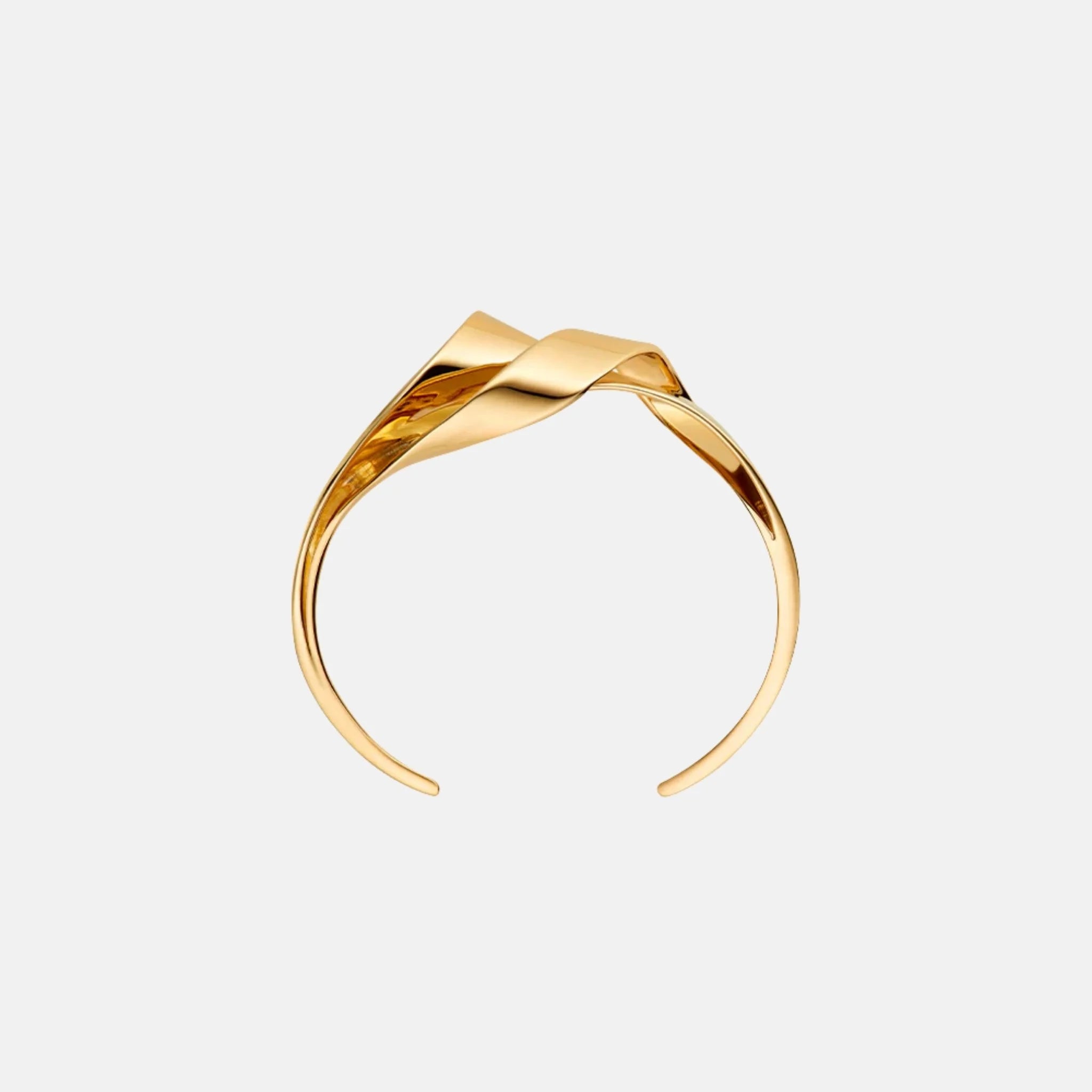Polene Eole Cuff 24 Carat Gold Gilded Edition