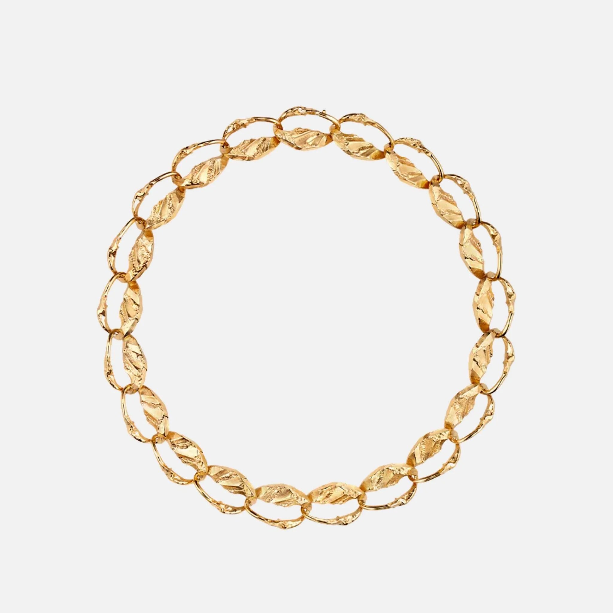 Polene Eroz Chain 24 Carat Gold Gilded Edition