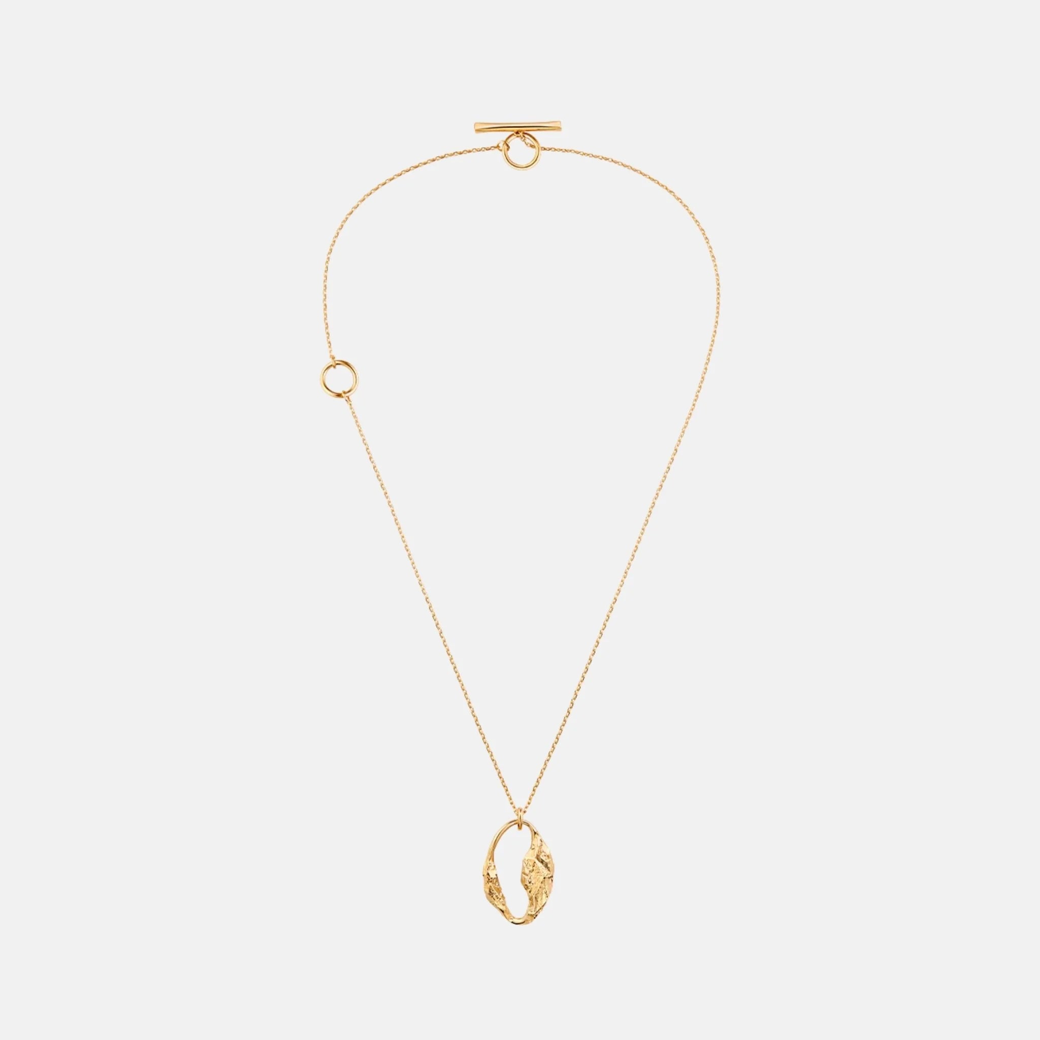 Polene Eroz Pendant 24 Carat Gold Gilded Edition