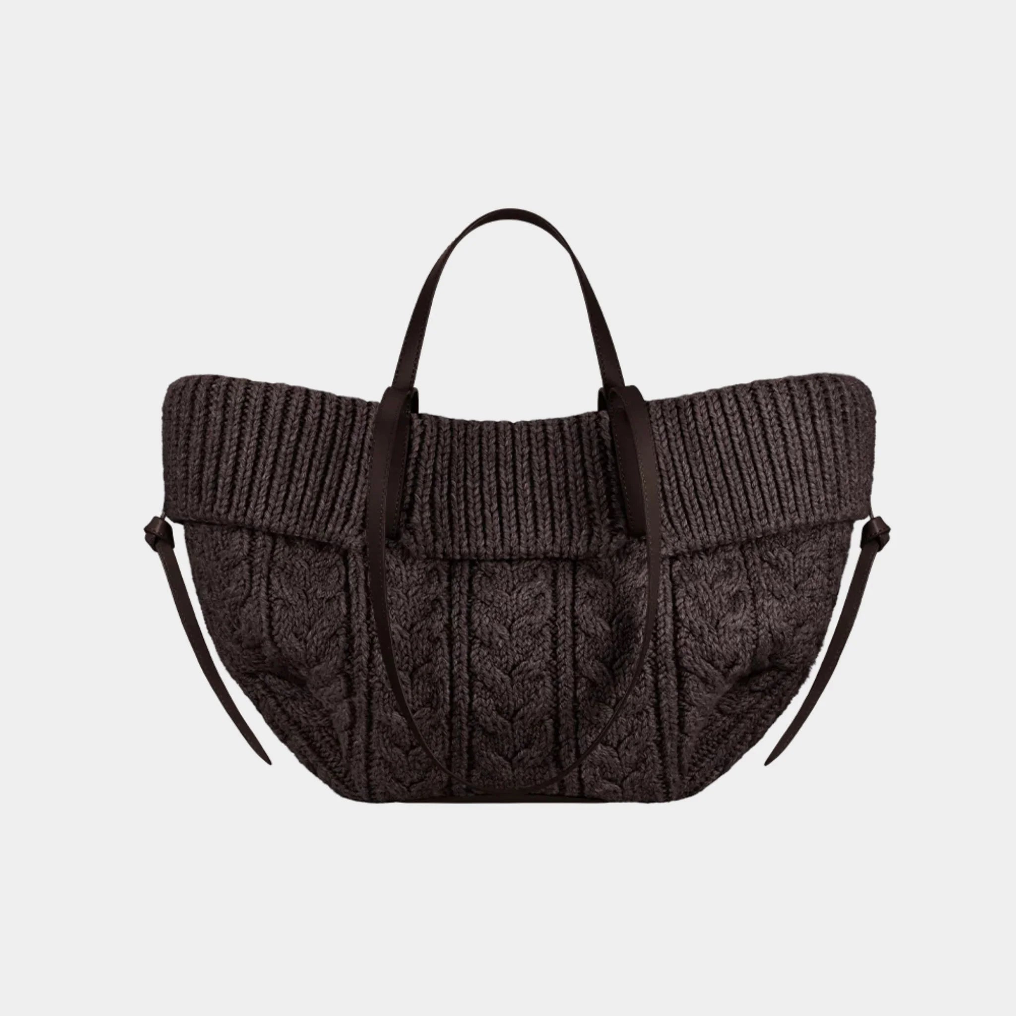 Polene Mini Cyme, Merino Ebony