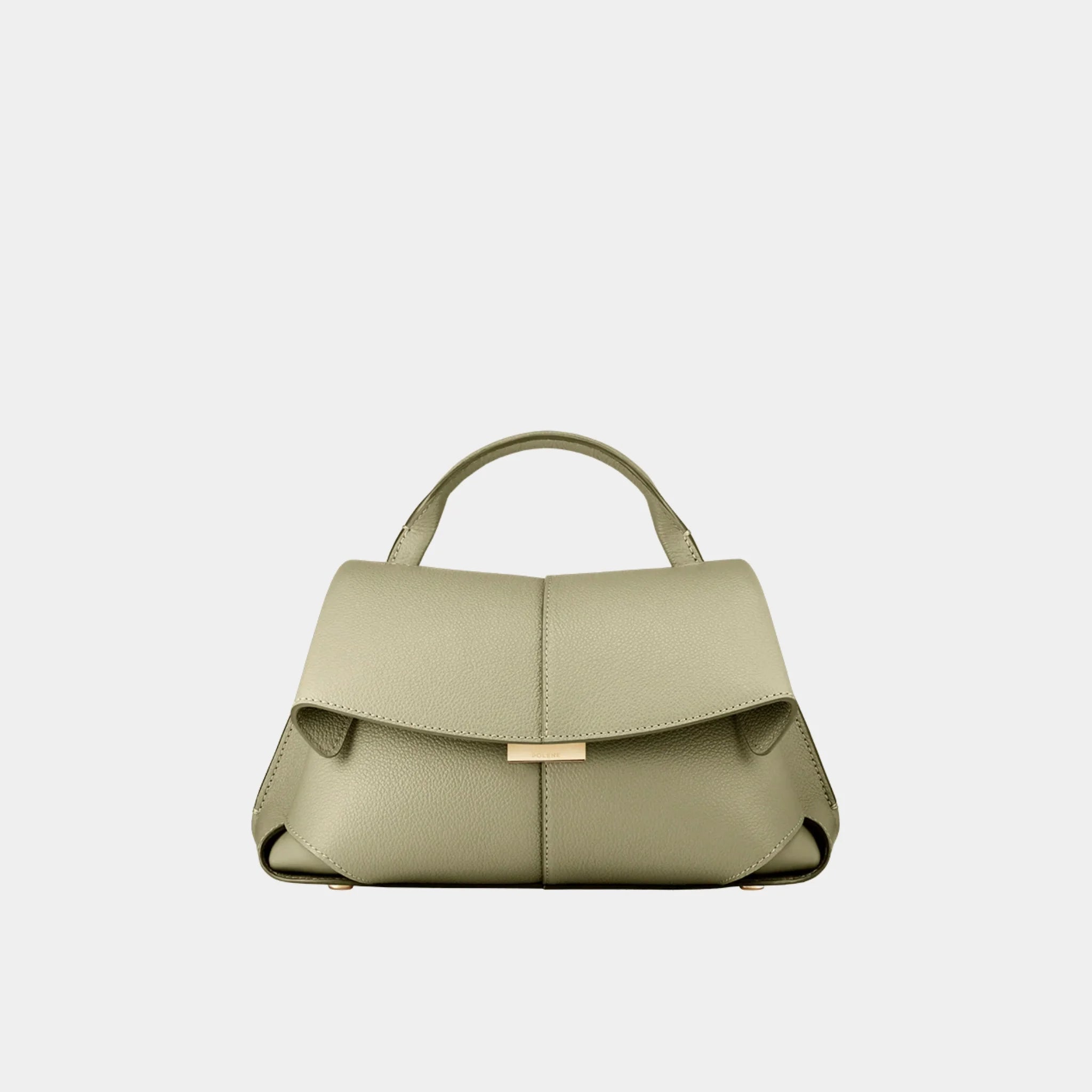 Polene Mokki Mini Handbag, Linden